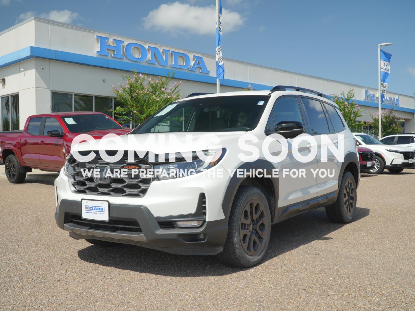 Platinum White Pearl 2023 Honda Passport SUV / Crossover All-Wheel Drive 9-Speed Automatic