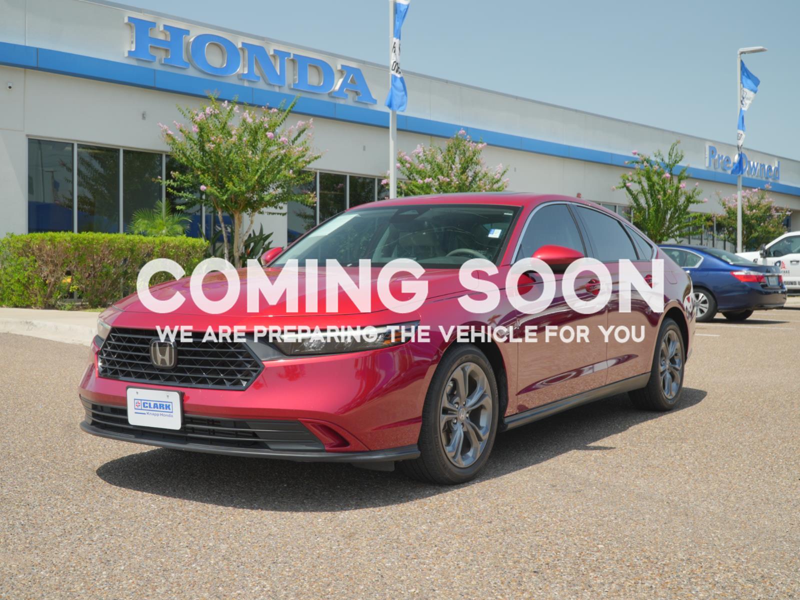 Radiant Red Metallic 2024 Honda Accord Sedan Front-Wheel Drive Continuously Variable Transmission
