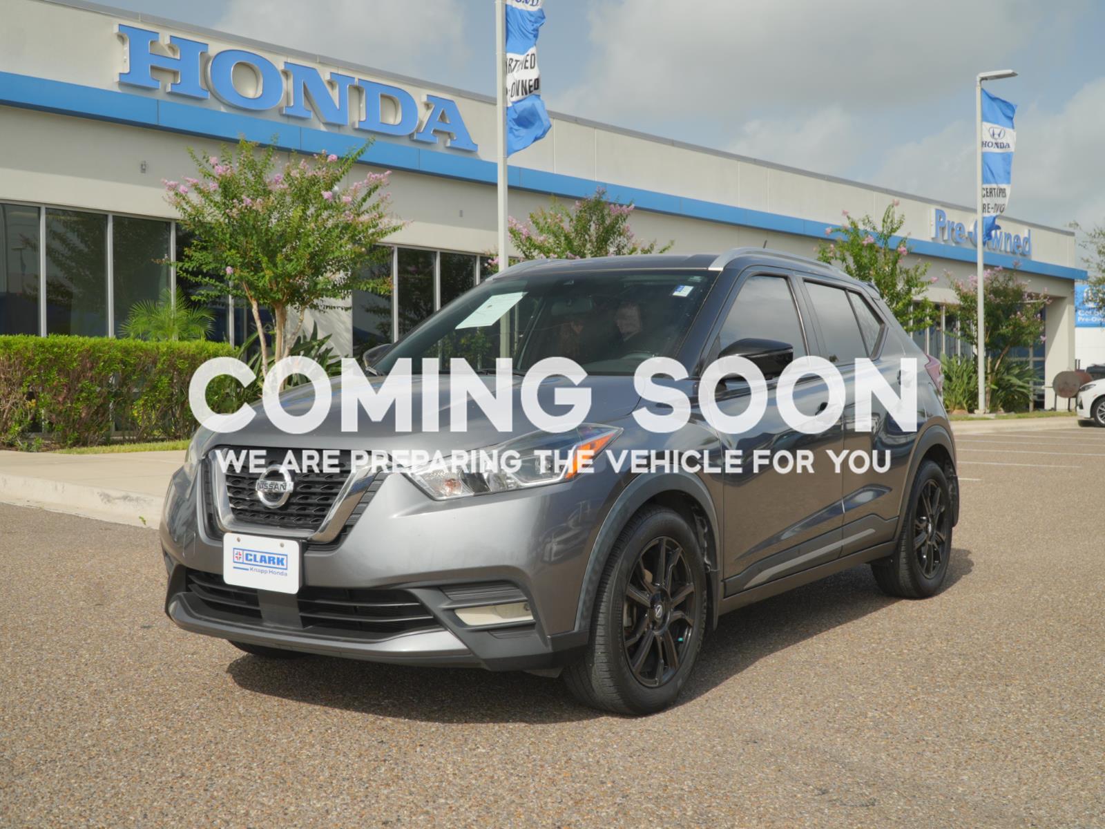 Gray (Gun Metallic) 2020 Nissan Kicks SUV / Crossover Front-Wheel Drive Continuously Variable Transmission