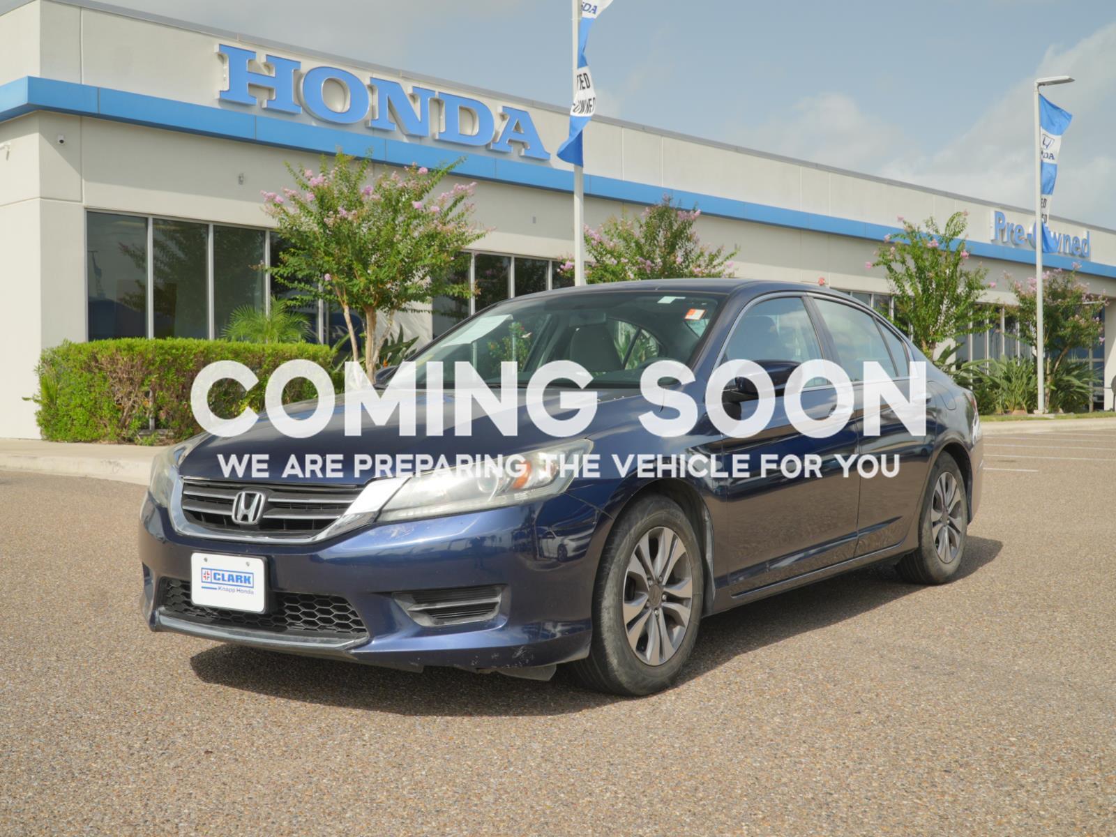 Black (Obsidian Blue Pearl) 2013 Honda Accord Sedan Front-Wheel Drive Continuously Variable Transmission