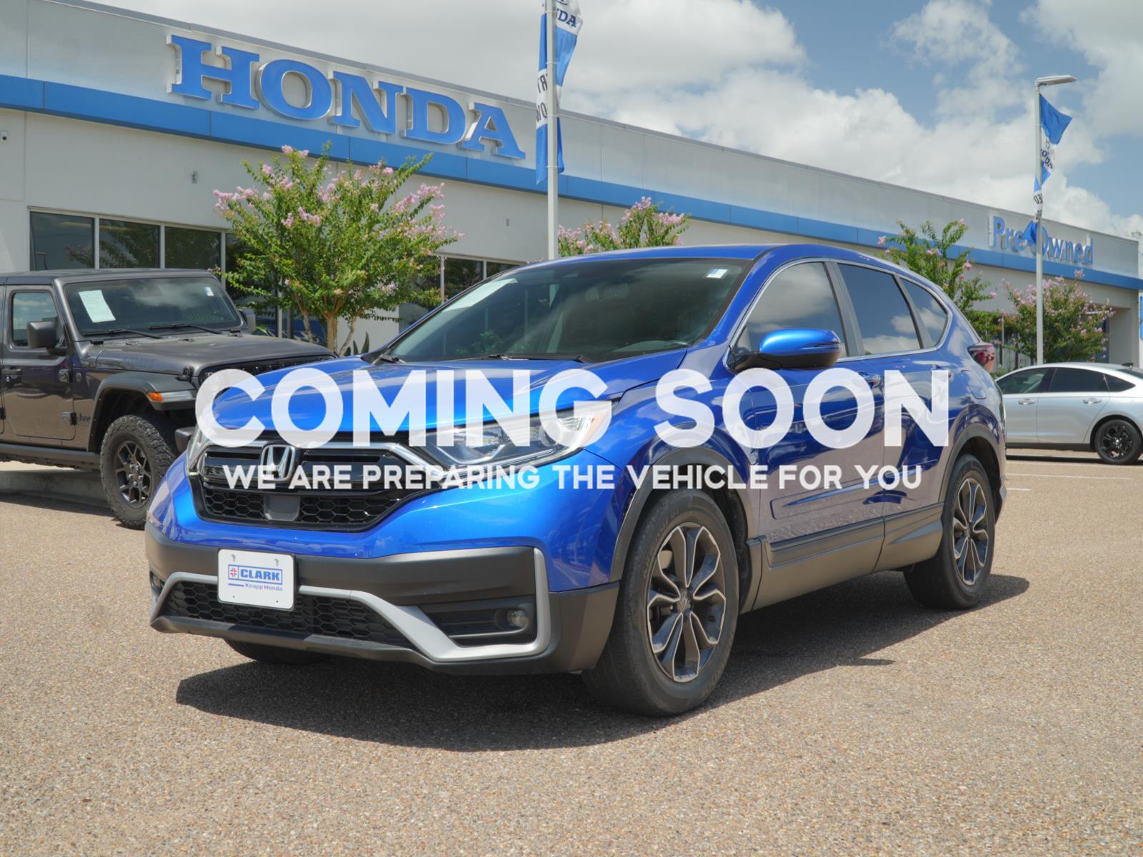 Aegean Blue Metallic 2022 Honda CR-V SUV / Crossover Front-Wheel Drive Continuously Variable Transmission