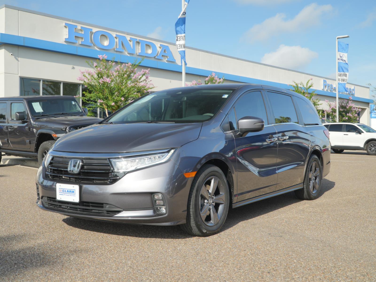 Gray (Modern Steel Metallic) 2024 Honda Odyssey Minivan Front-Wheel Drive Automatic