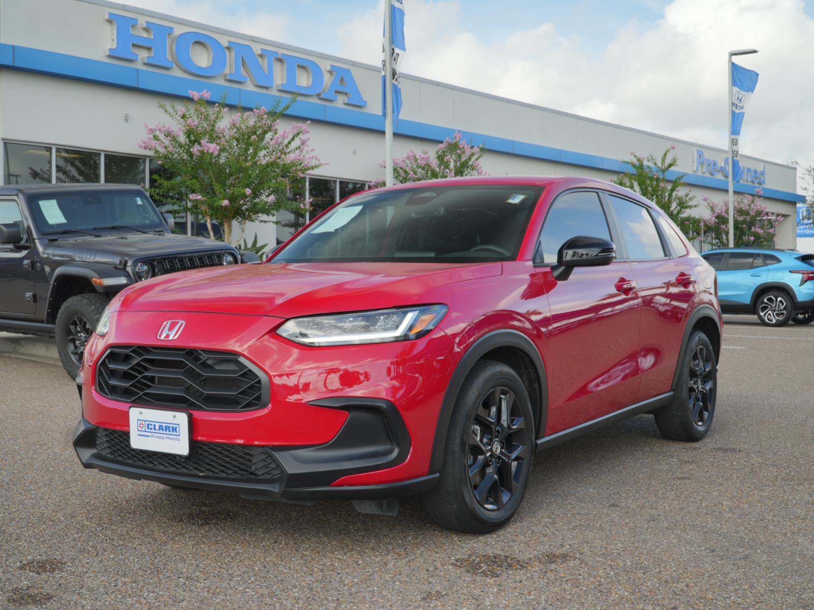 Milano Red 2024 Honda HR-V SUV / Crossover All-Wheel Drive Continuously Variable Transmission