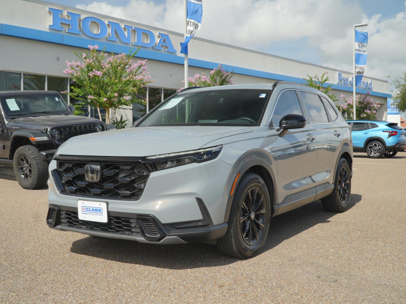 Urban Gray Pearl 2025 Honda CR-V Hybrid SUV / Crossover Front-Wheel Drive 1-Speed Dual Clutch