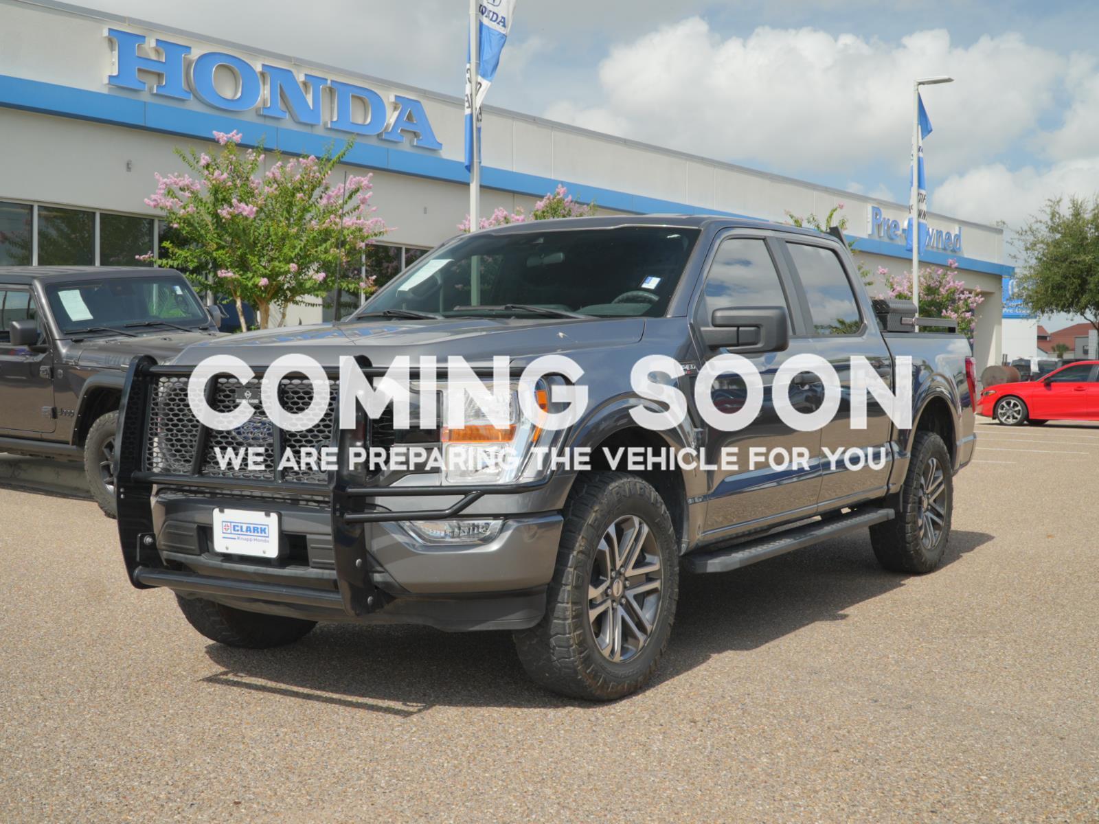 Carbonized Gray 2021 Ford F-150 Pickup Truck Four-Wheel Drive Automatic