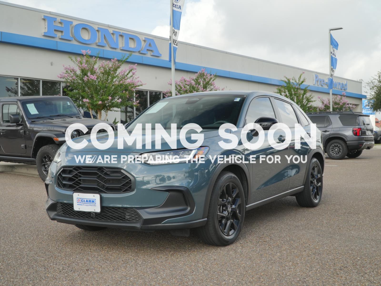 Nordic Forest Pearl 2024 Honda HR-V SUV / Crossover Front-Wheel Drive Continuously Variable Transmission