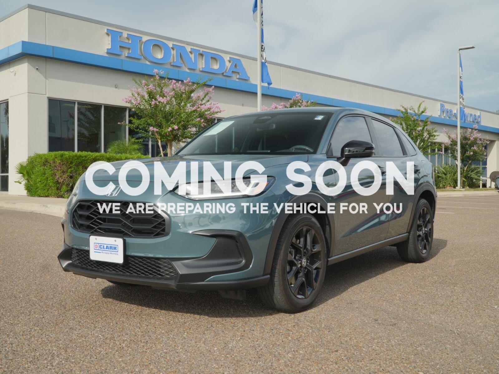 Nordic Forest Pearl 2024 Honda HR-V SUV / Crossover Front-Wheel Drive Continuously Variable Transmission