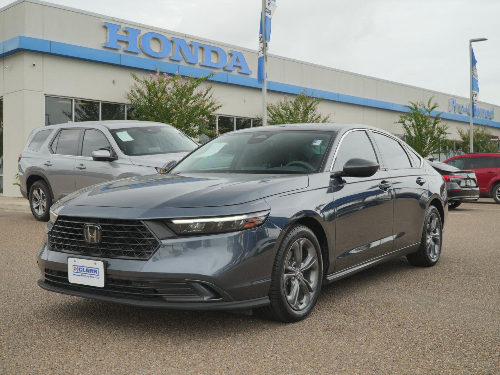 Meteorite Gray Metallic 2024 Honda Accord Sedan Front-Wheel Drive Continuously Variable Transmission