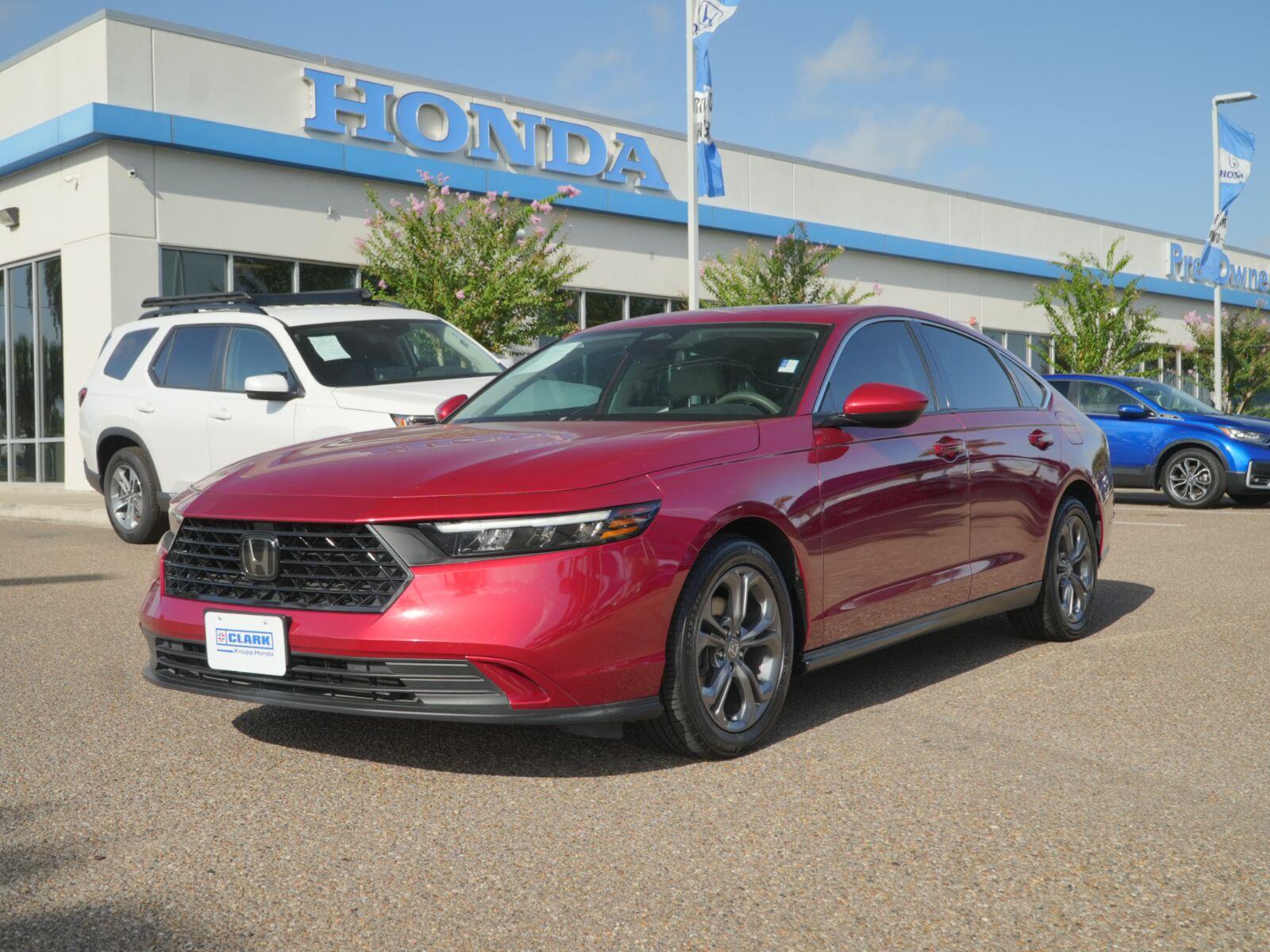 Radiant Red Metallic 2024 Honda Accord Sedan Front-Wheel Drive Continuously Variable Transmission