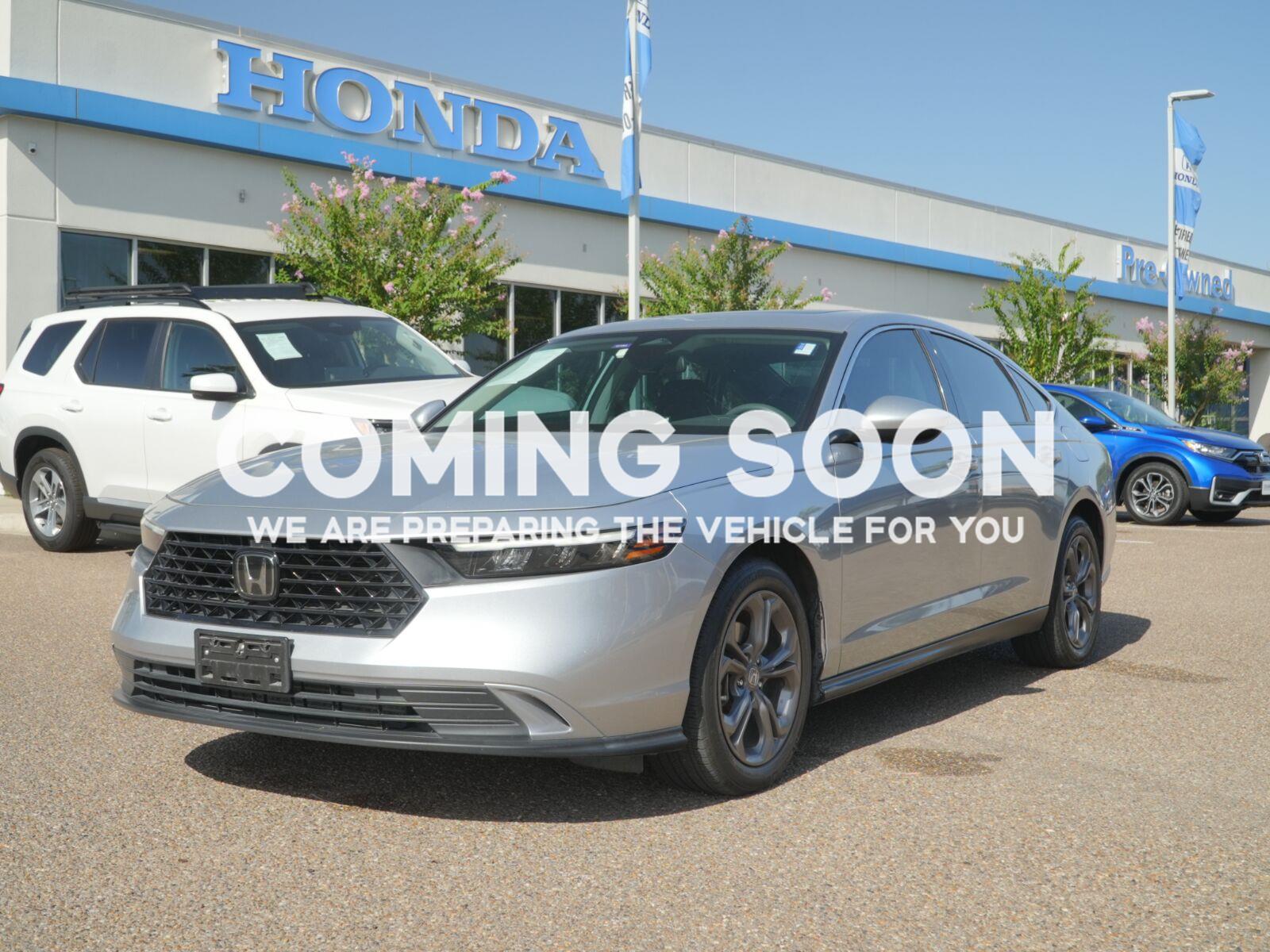 Solar Silver Metallic 2024 Honda Accord Sedan Front-Wheel Drive Continuously Variable Transmission