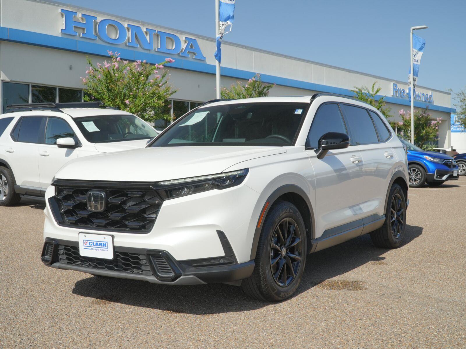 Platinum White Pearl 2026 Honda CR-V Hybrid SUV / Crossover Front-Wheel Drive 1-Speed Dual Clutch