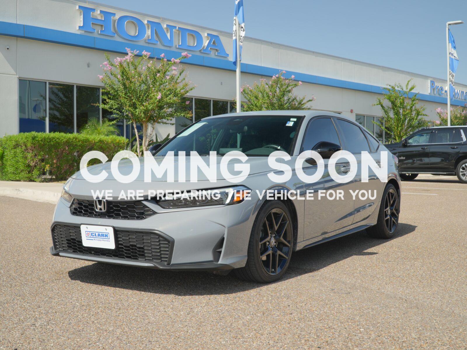 Urban Gray Pearl 2025 Honda Civic Hybrid Hatchback Front-Wheel Drive 1-Speed Dual Clutch