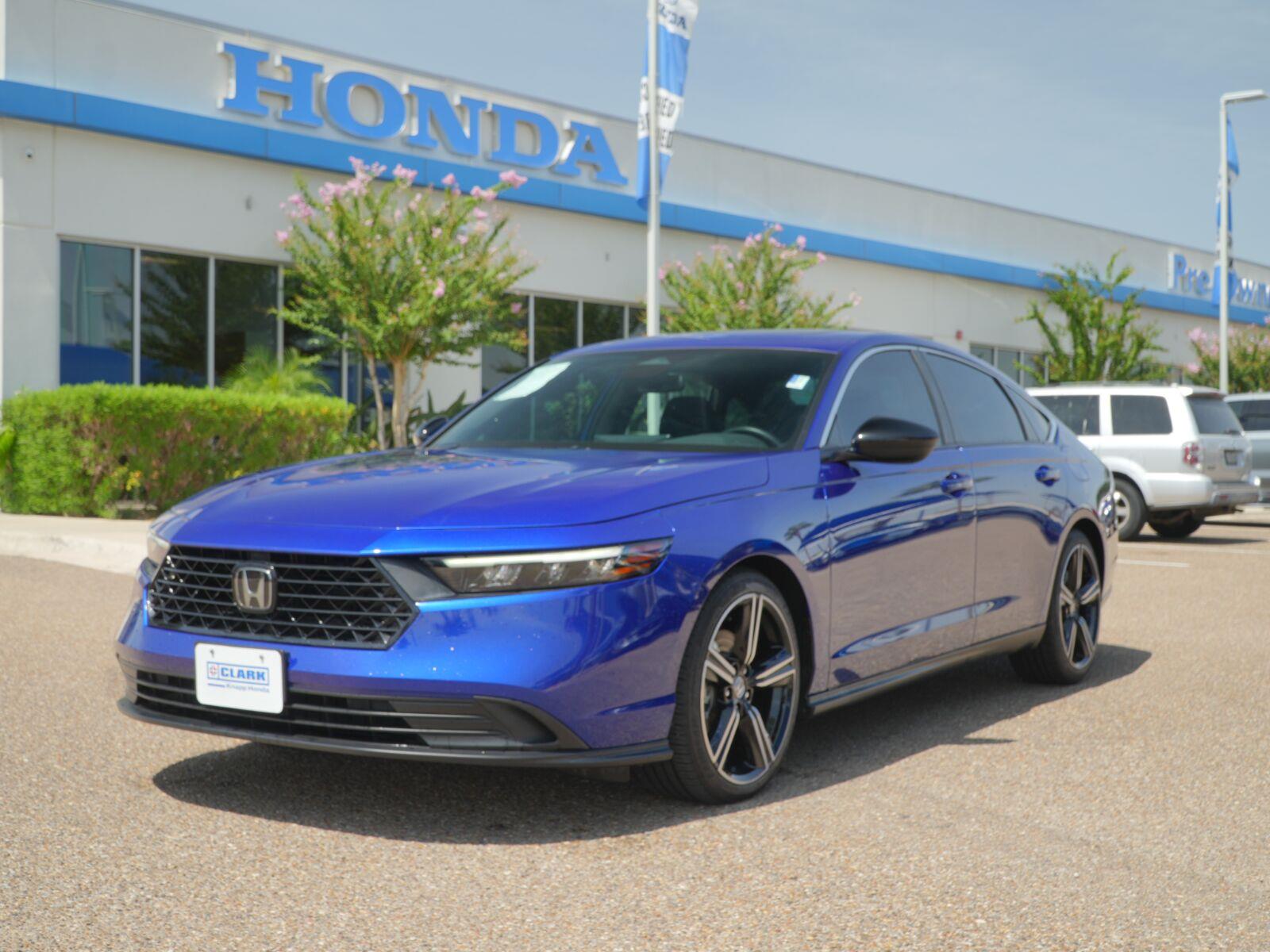 Still Night Pearl 2023 Honda Accord Hybrid Sedan Front-Wheel Drive 1-Speed Dual Clutch
