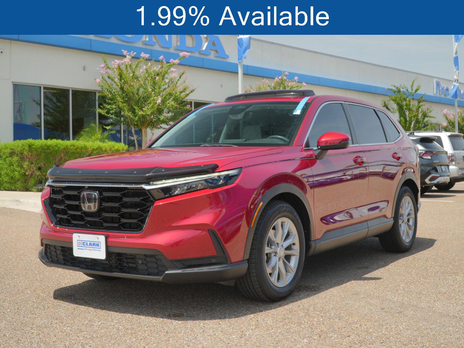Radiant Red Metallic 2025 Honda CR-V SUV / Crossover Front-Wheel Drive Continuously Variable Transmission