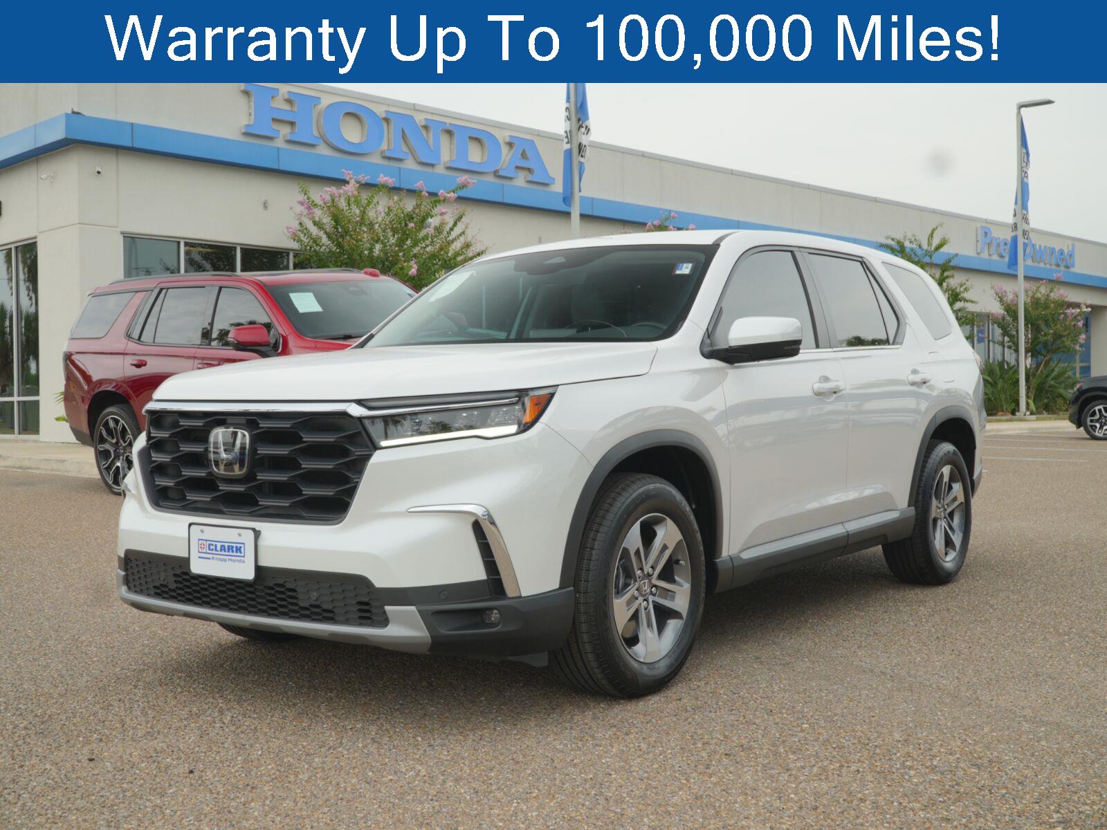 Platinum White Pearl 2025 Honda Pilot SUV / Crossover All-Wheel Drive Automatic
