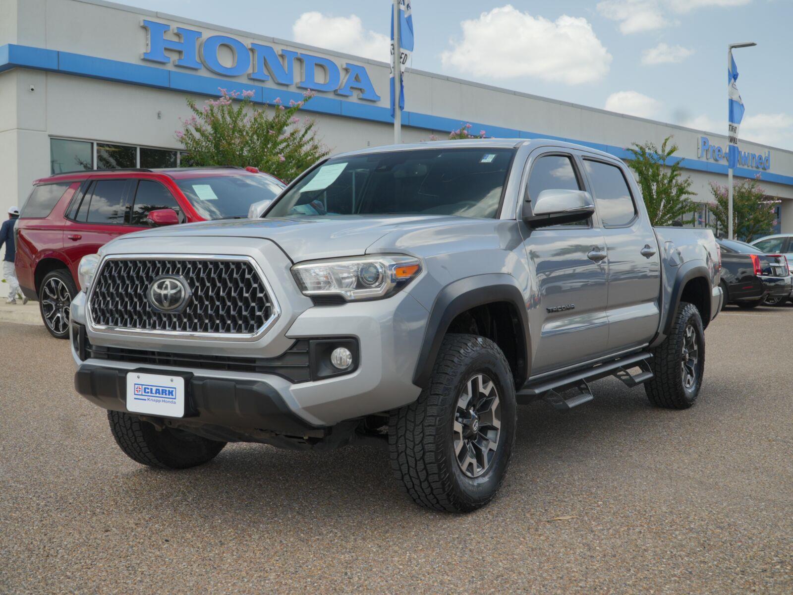 Silver Sky Metallic 2019 Toyota Tacoma Pickup Truck Four-Wheel Drive Automatic