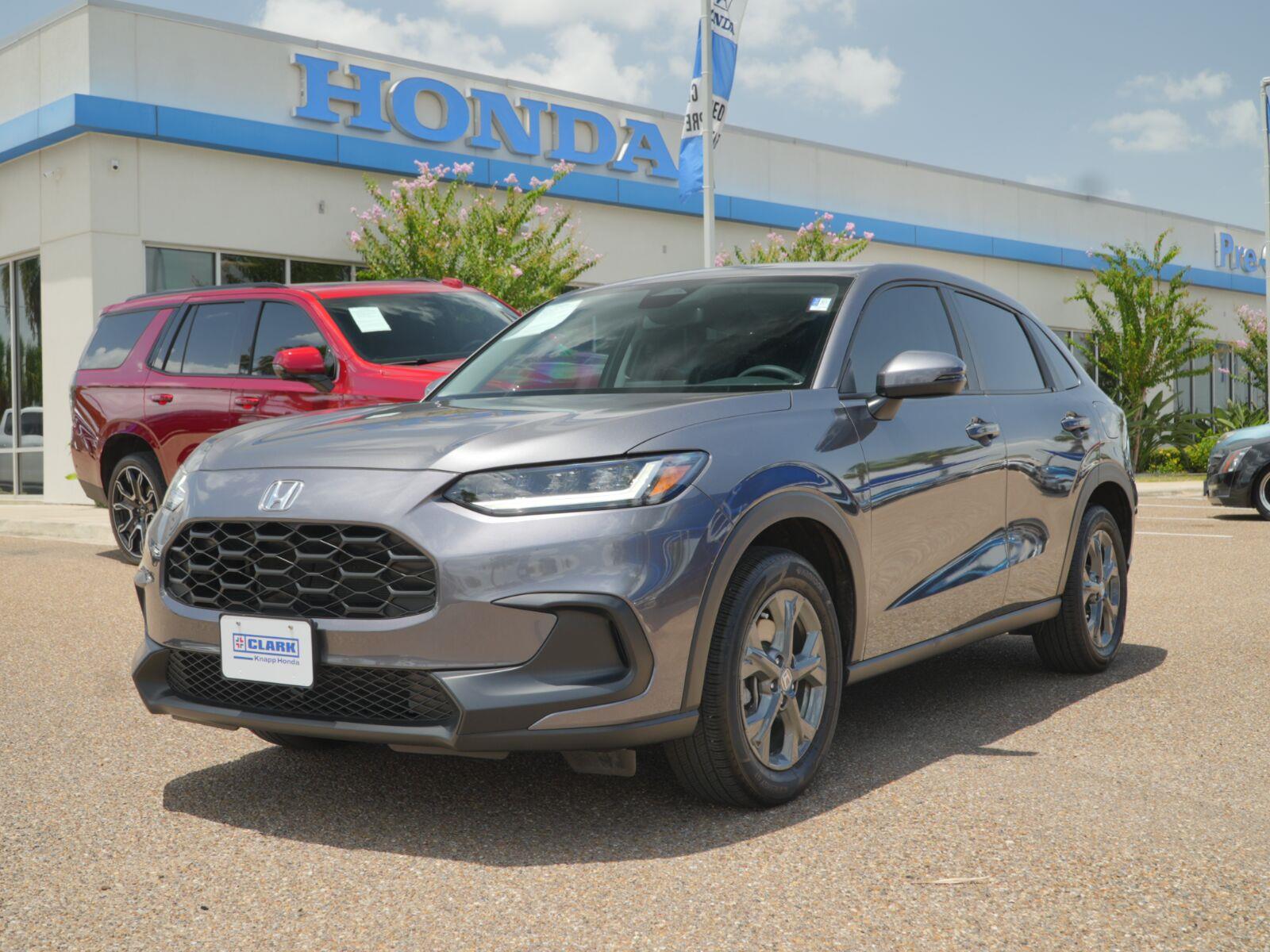 Gray (Modern Steel Metallic) 2026 Honda HR-V SUV / Crossover Front-Wheel Drive Continuously Variable Transmission