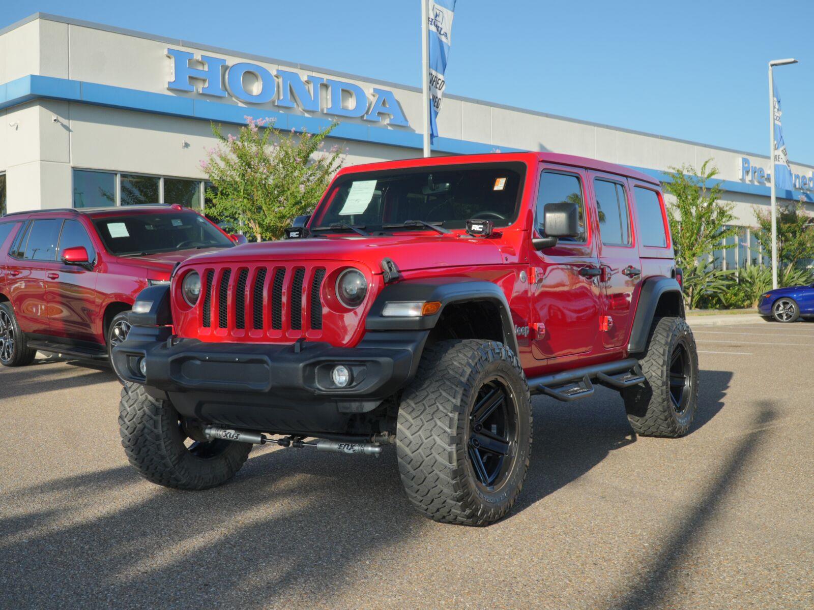 Firecracker Red Clearcoat 2020 Jeep Wrangler SUV / Crossover Four-Wheel Drive 8-Speed Automatic