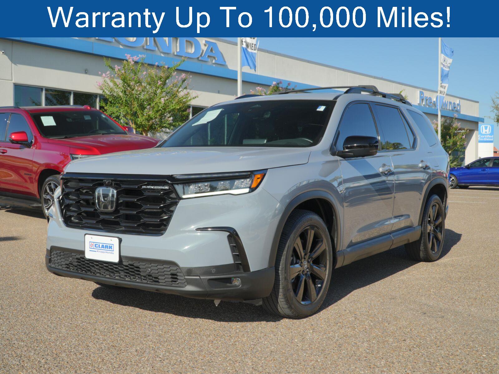 Sonic Gray Pearl 2025 Honda Pilot SUV / Crossover All-Wheel Drive Automatic