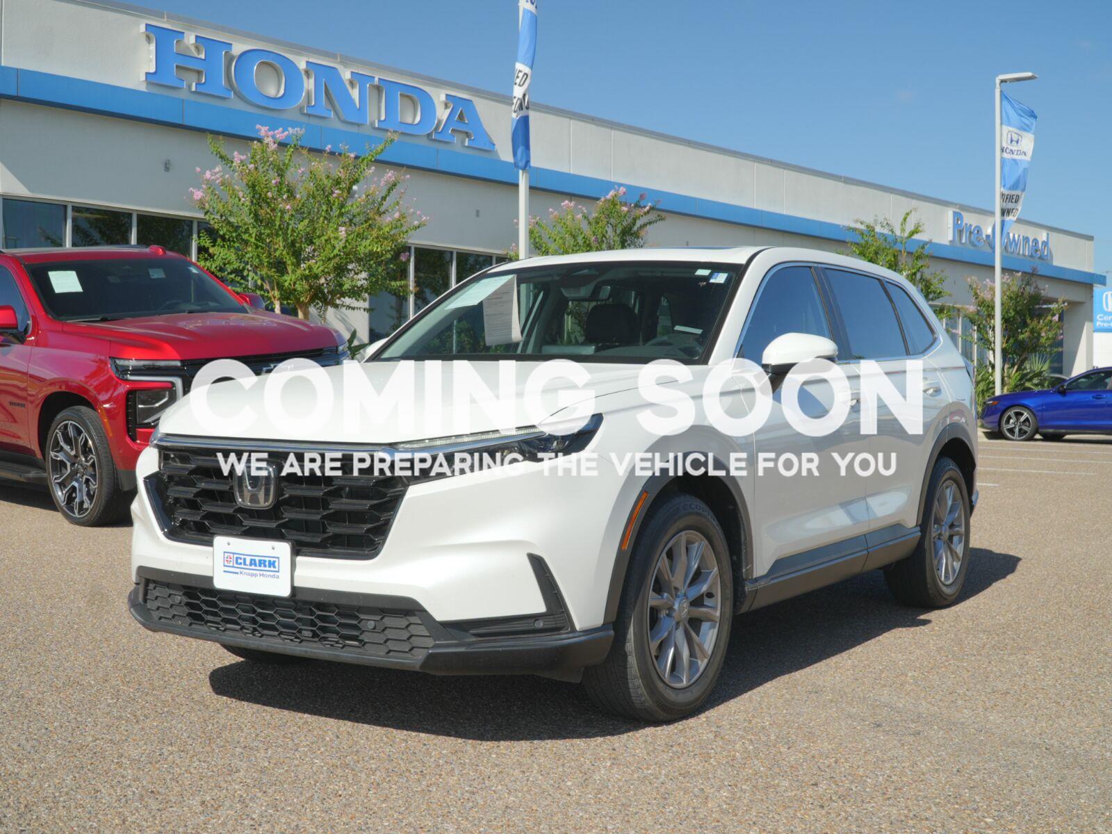 Platinum White Pearl 2025 Honda CR-V SUV / Crossover All-Wheel Drive Continuously Variable Transmission