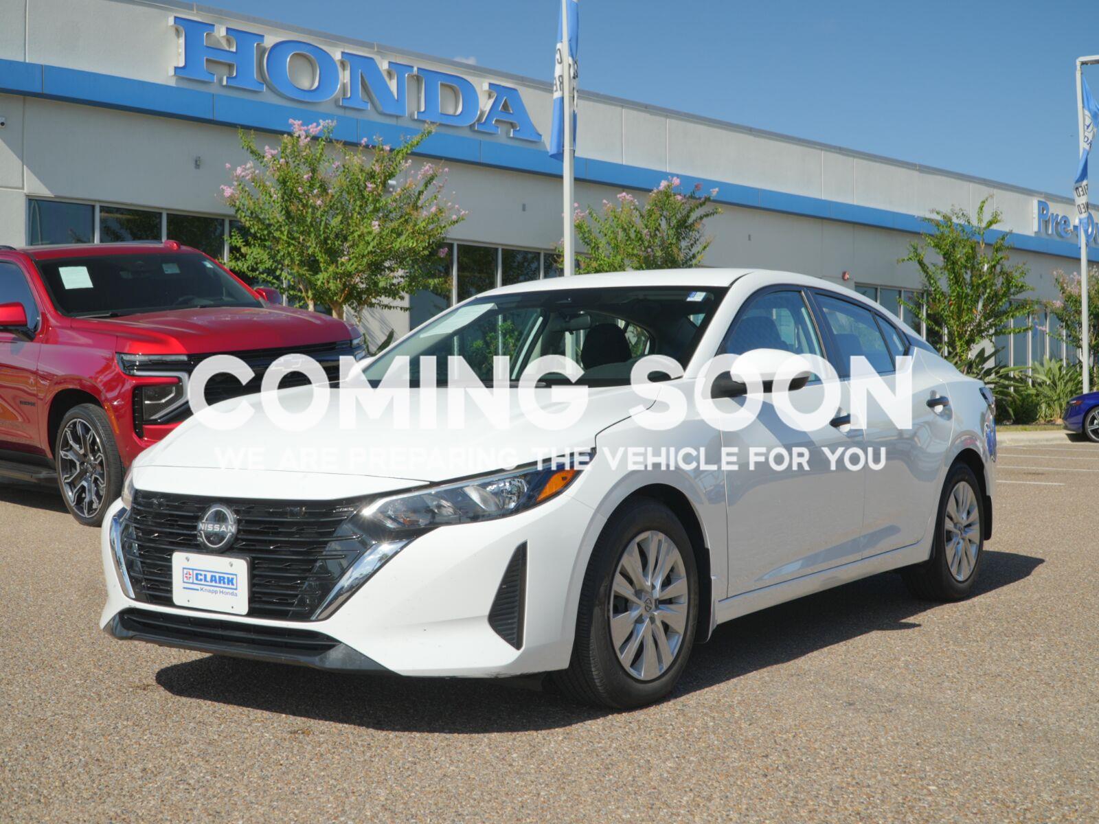 White (Fresh Powder) 2024 Nissan Sentra Sedan Front-Wheel Drive Continuously Variable Transmission