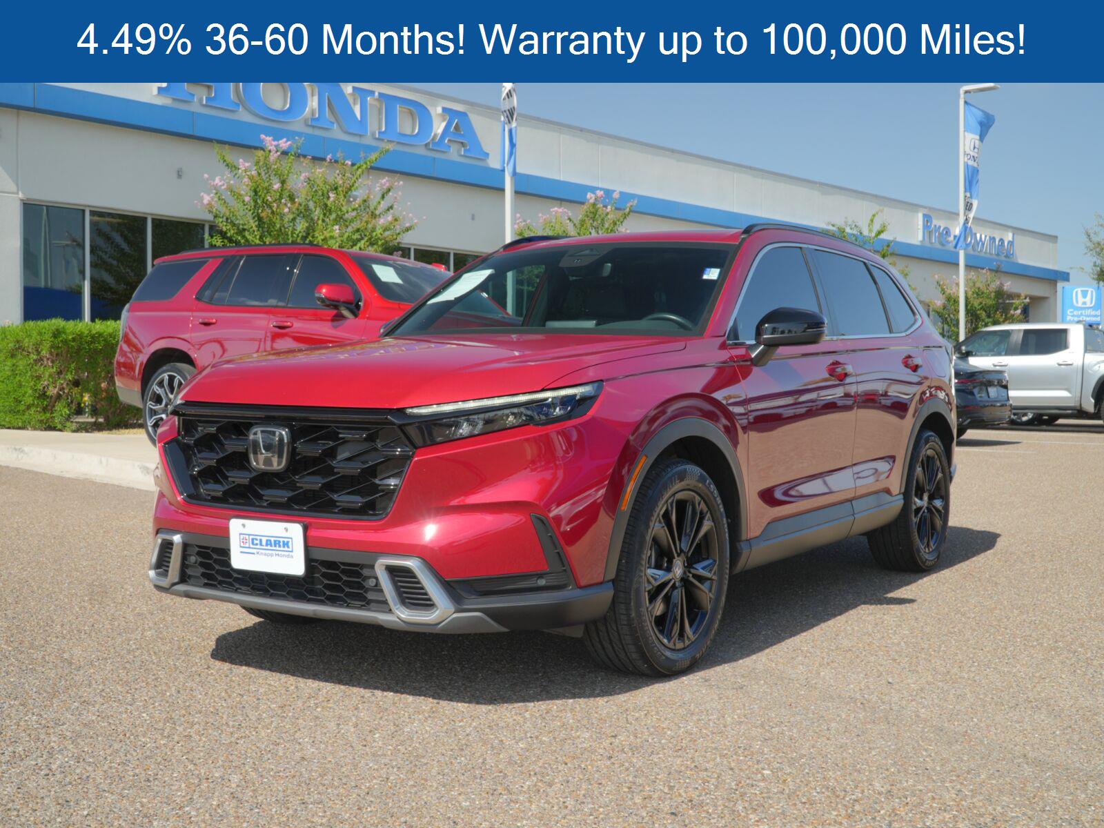 Radiant Red Metallic 2023 Honda CR-V Hybrid SUV / Crossover All-Wheel Drive 1-Speed Dual Clutch