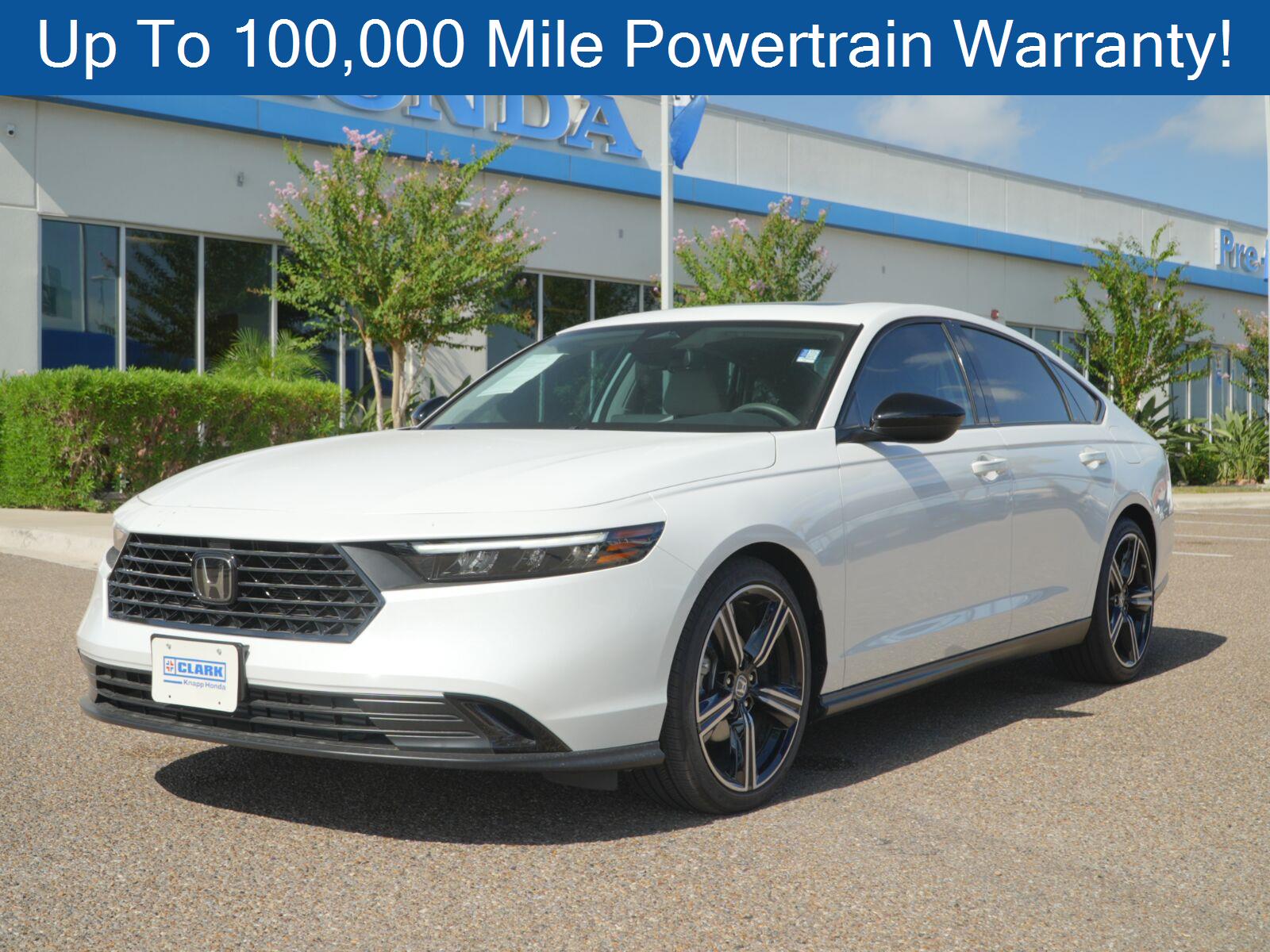 Platinum White Pearl 2026 Honda Accord Sedan Front-Wheel Drive Continuously Variable Transmission
