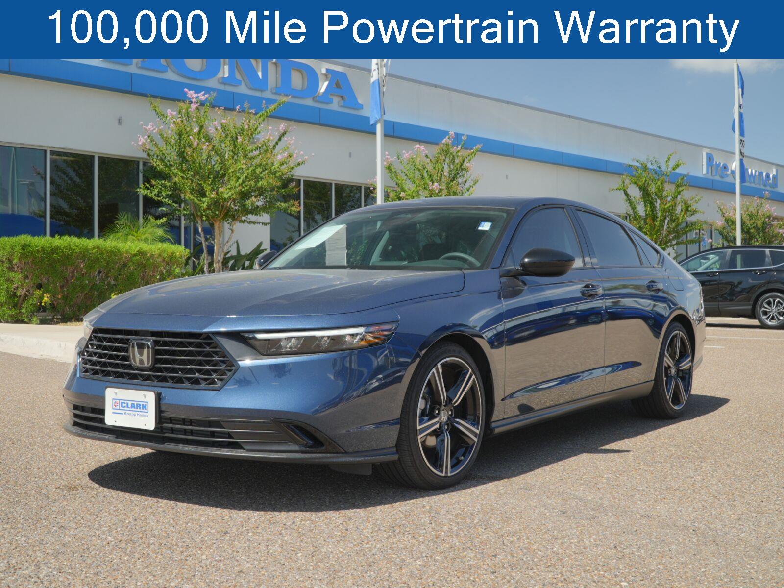 Canyon River Blue Metallic 2026 Honda Accord Sedan Front-Wheel Drive Continuously Variable Transmission