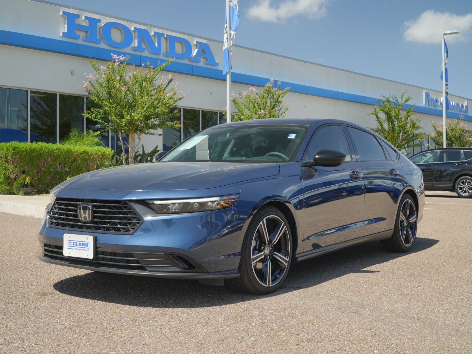 Canyon River Blue Metallic 2026 Honda Accord Sedan Front-Wheel Drive Continuously Variable Transmission
