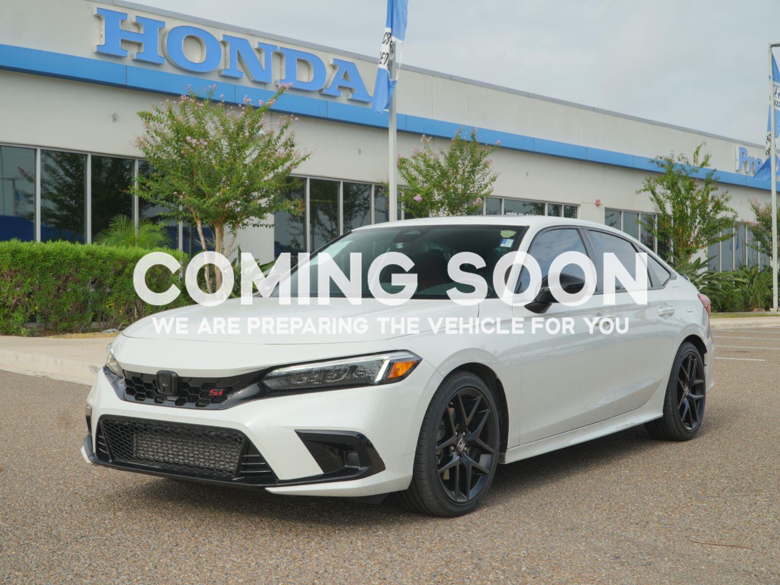 Platinum White Pearl 2024 Honda Civic Sedan Front-Wheel Drive 6-Speed Manual