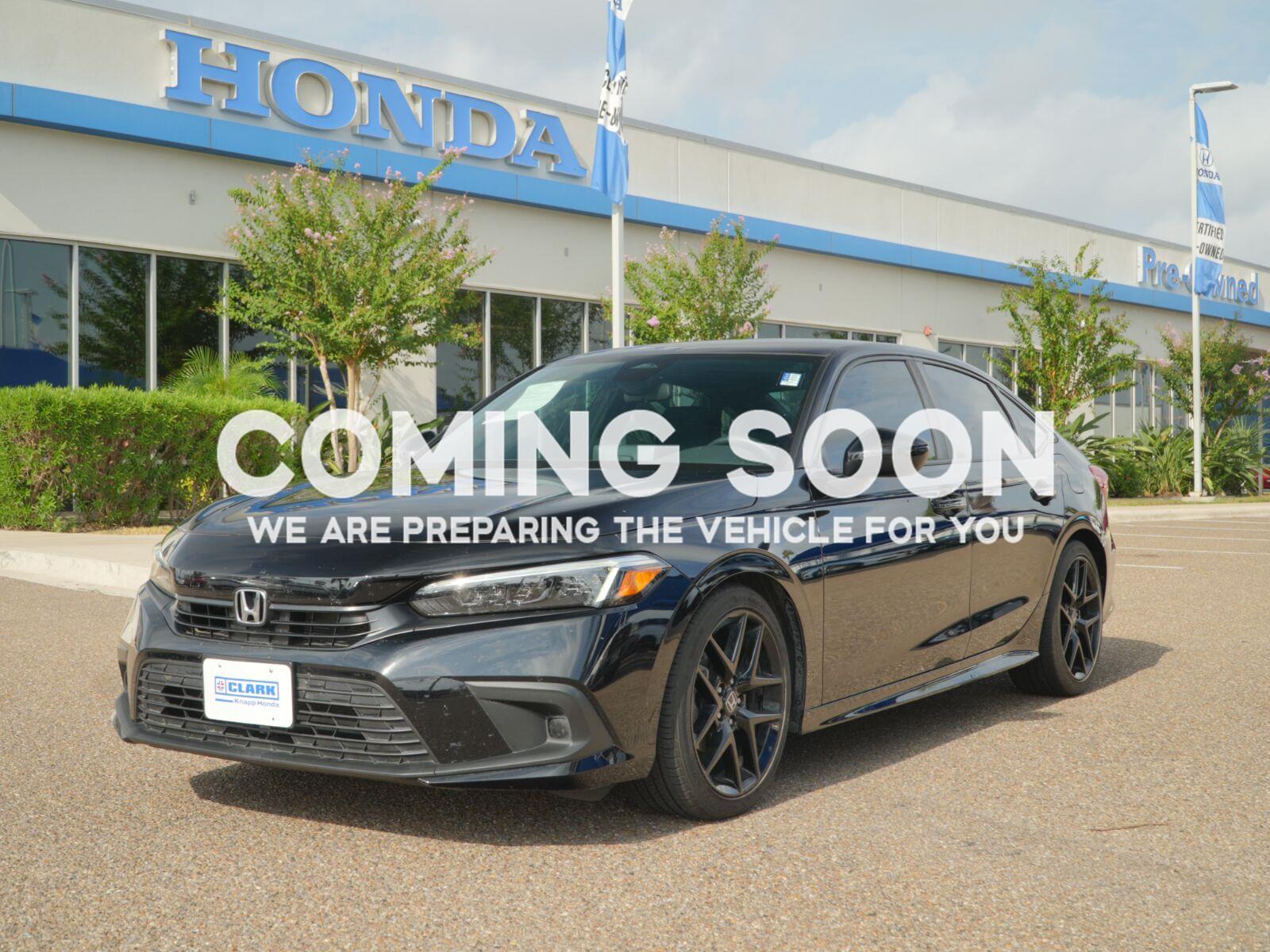 Crystal Black Pearl 2024 Honda Civic Sedan Front-Wheel Drive 7-Speed CVT