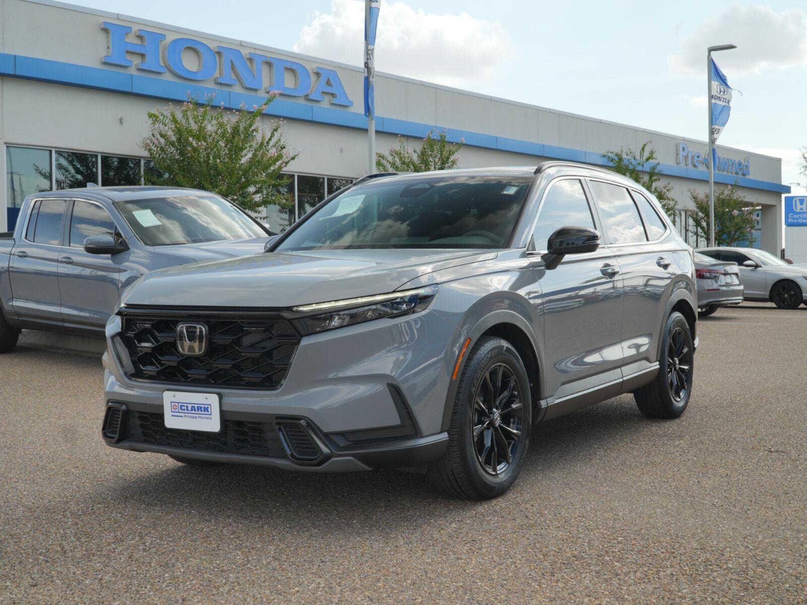 Urban Gray Pearl 2024 Honda CR-V Hybrid SUV / Crossover Front-Wheel Drive 1-Speed Dual Clutch