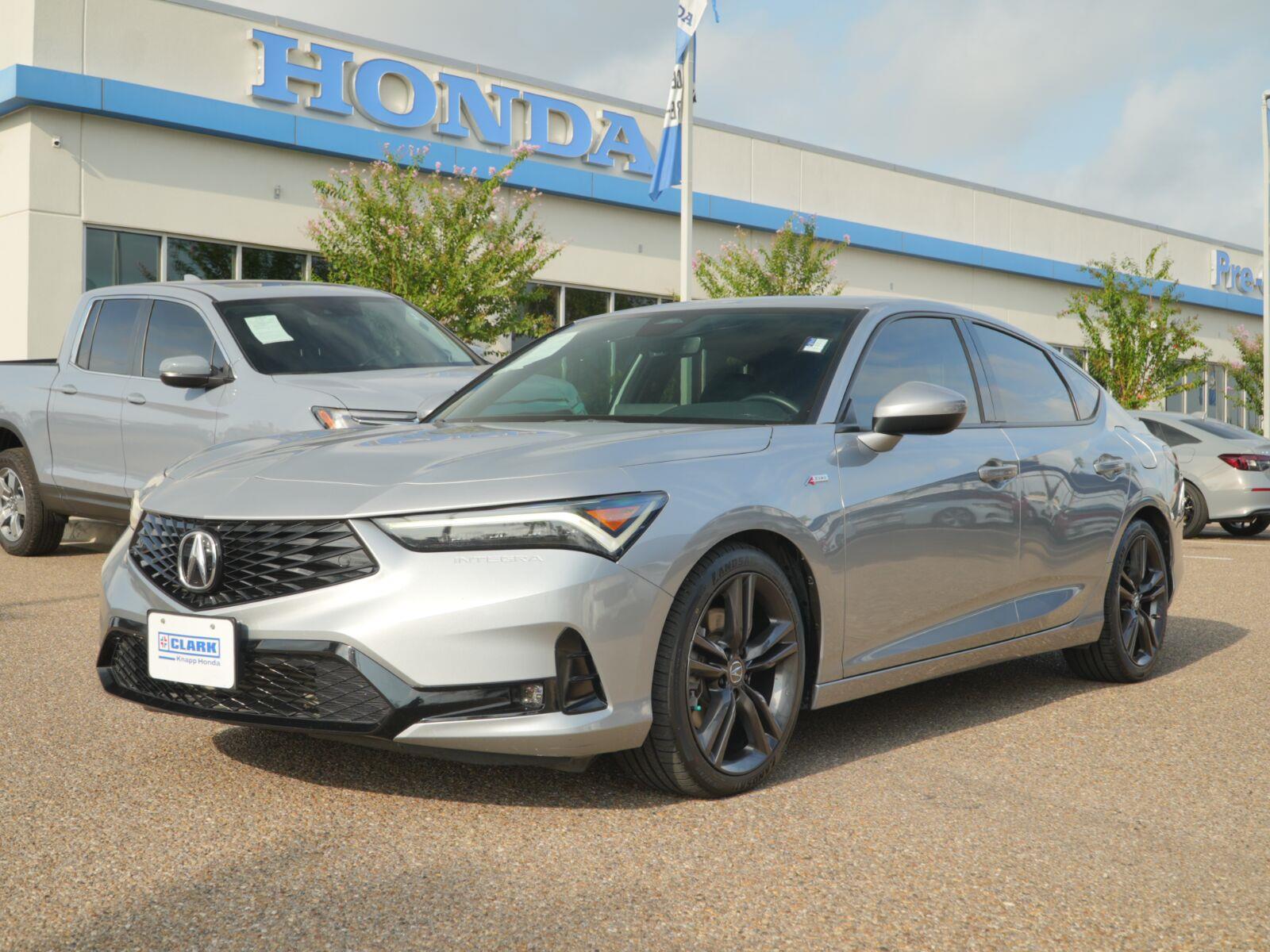 Lunar Silver Metallic 2023 Acura Integra Sedan Front-Wheel Drive 7-Speed CVT