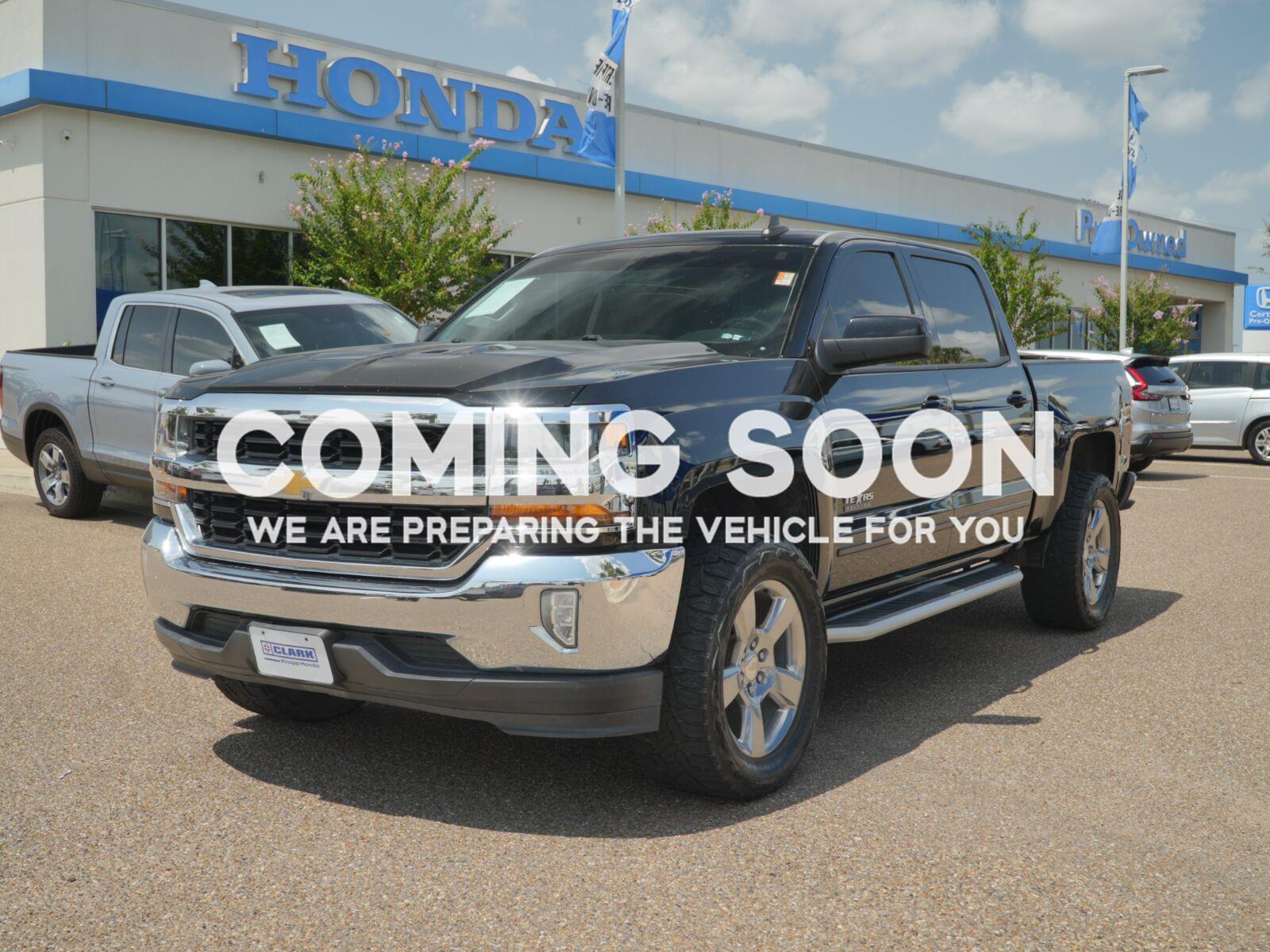 Black 2018 Chevrolet Silverado 1500 Pickup Truck 4X2 6-Speed Automatic