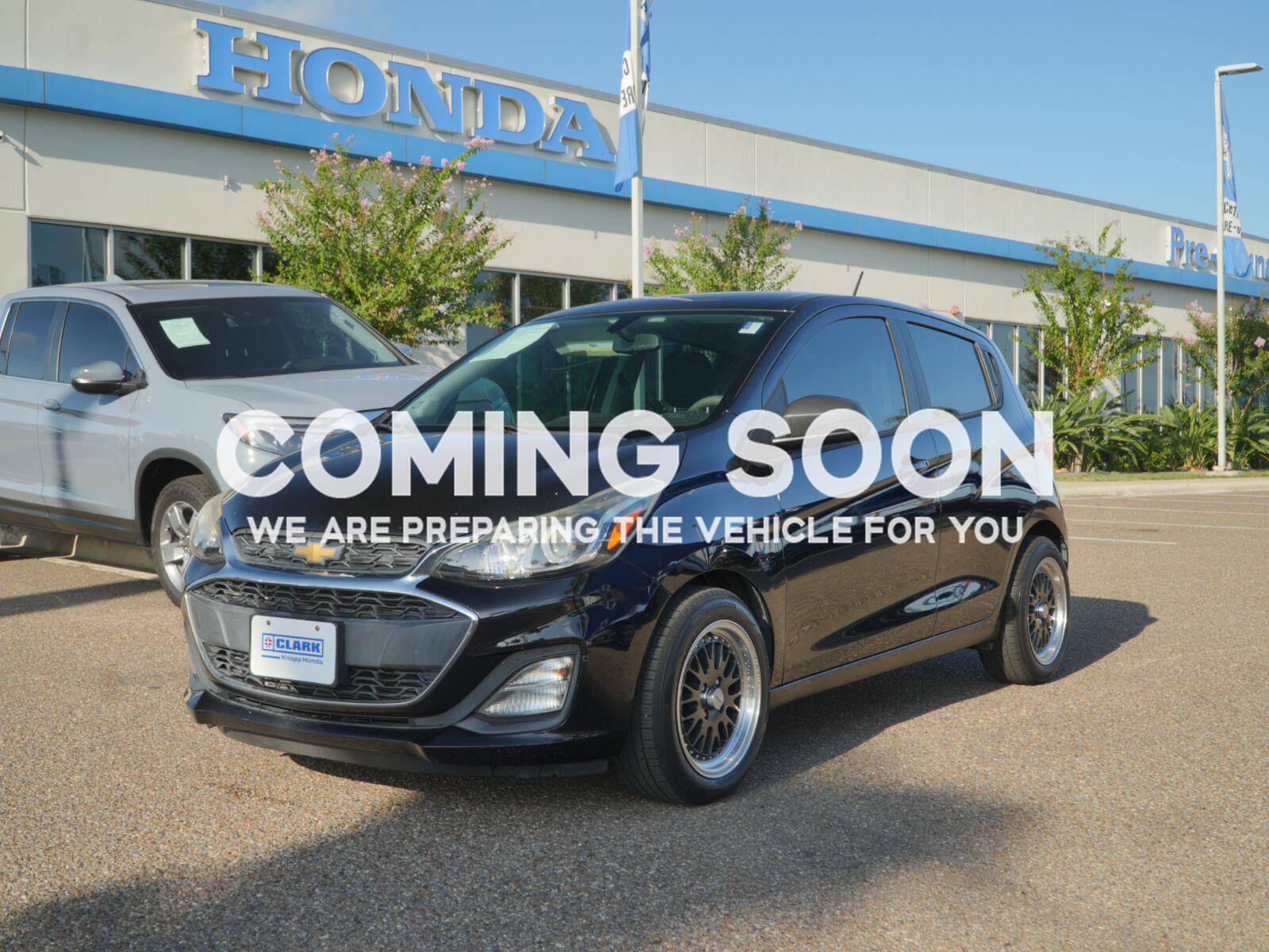Mosaic Black 2020 Chevrolet Spark Hatchback Front-Wheel Drive Continuously Variable Transmission