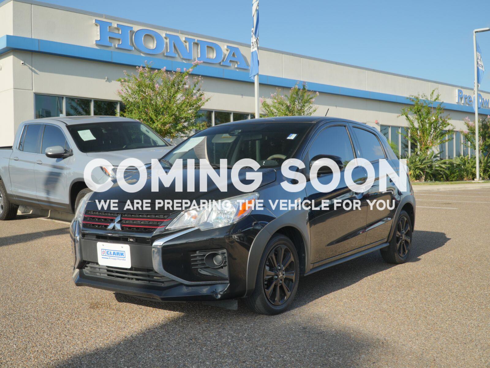 Mystic Black Metallic 2023 Mitsubishi Mirage Hatchback Front-Wheel Drive Continuously Variable Transmission