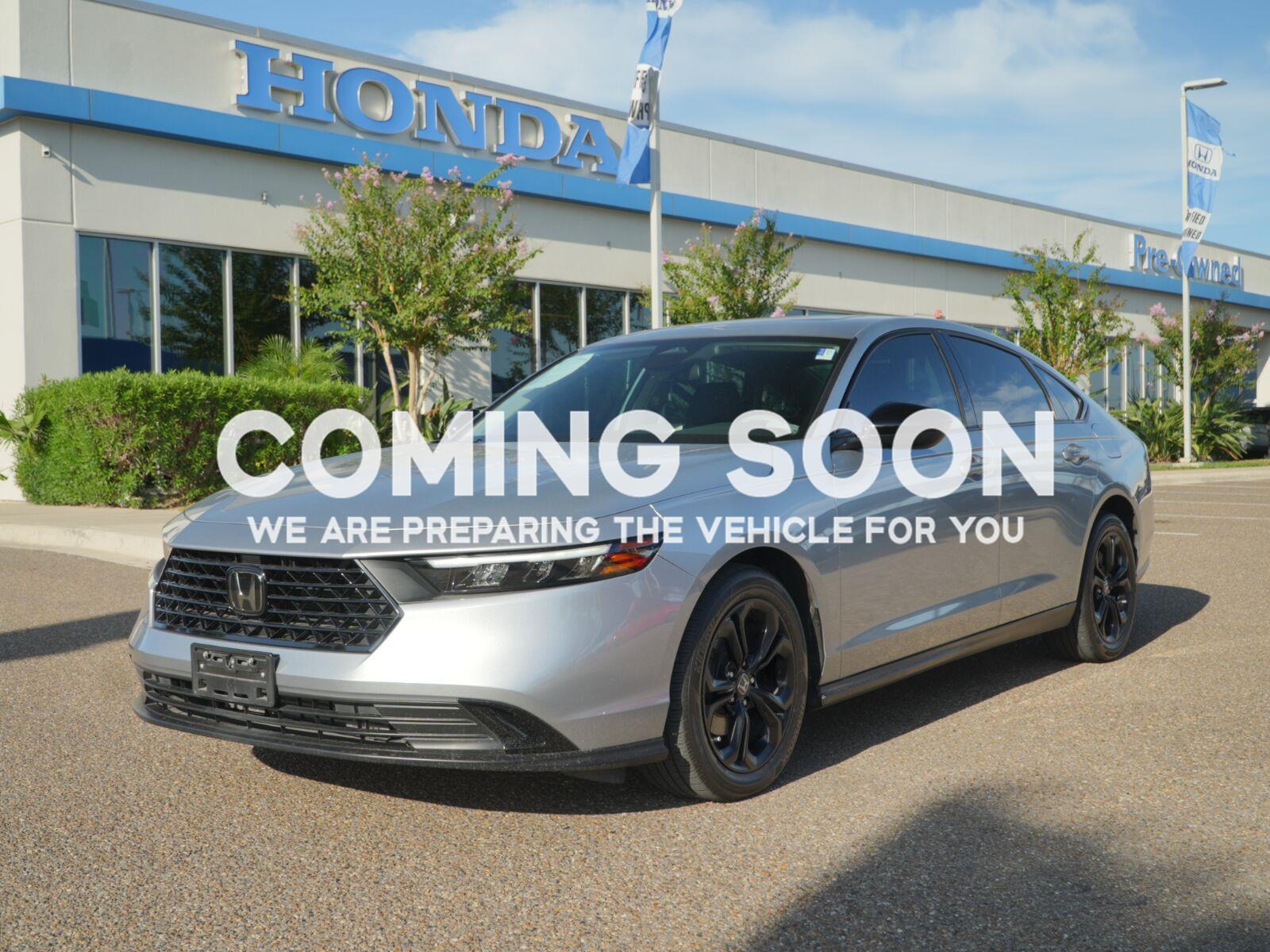 Solar Silver Metallic 2025 Honda Accord Sedan Front-Wheel Drive Continuously Variable Transmission