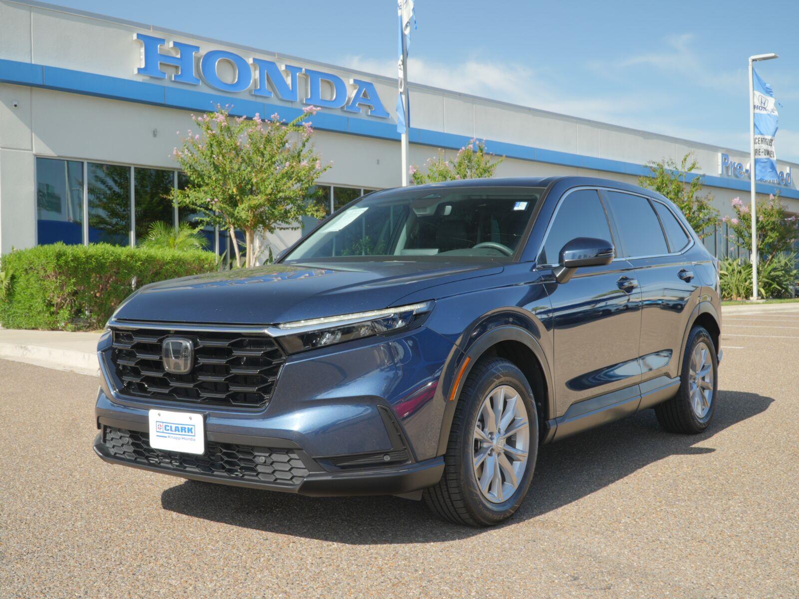 Canyon River Blue Metallic 2024 Honda CR-V SUV / Crossover All-Wheel Drive Continuously Variable Transmission
