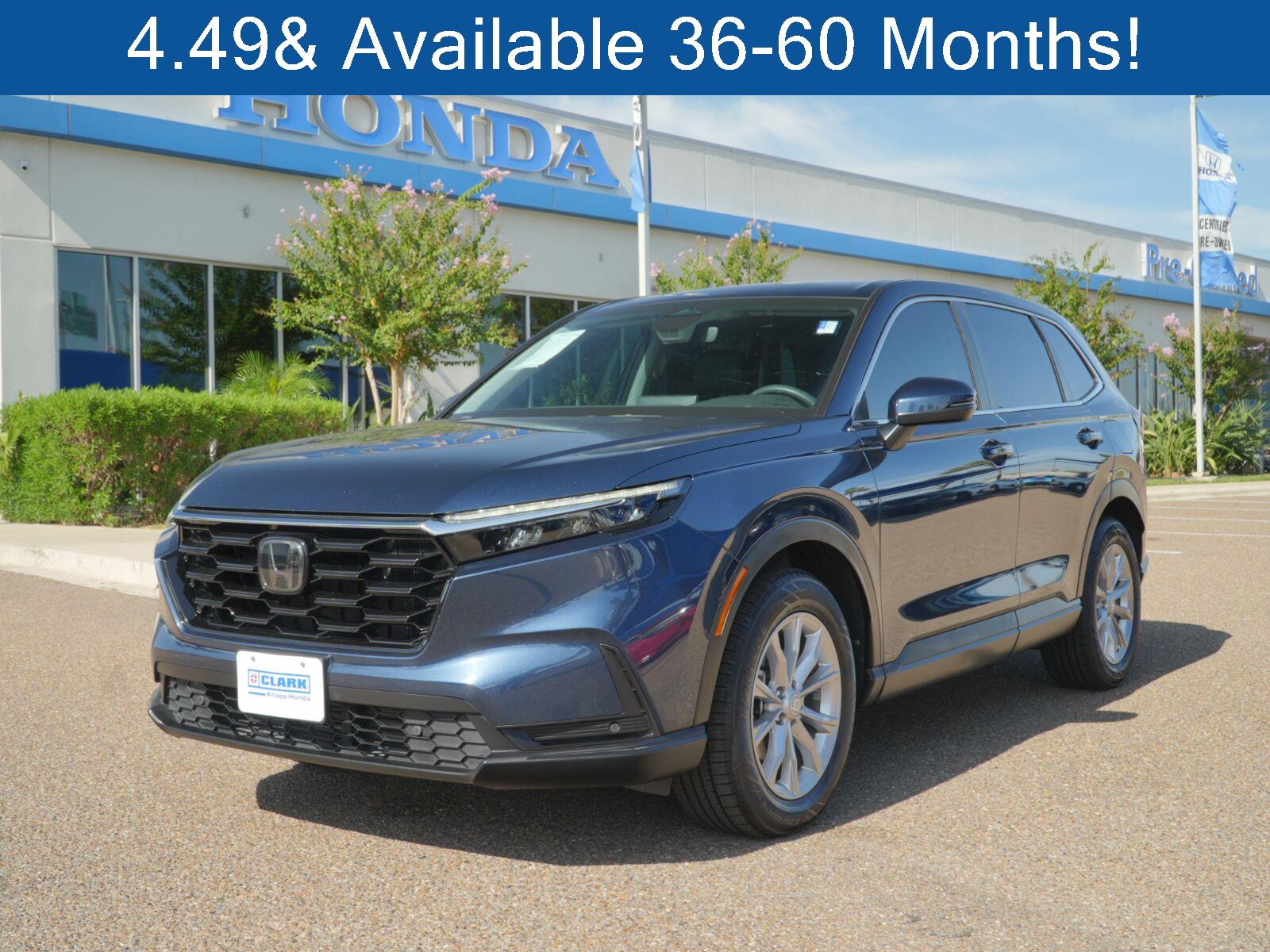 Canyon River Blue Metallic 2024 Honda CR-V SUV / Crossover All-Wheel Drive Continuously Variable Transmission