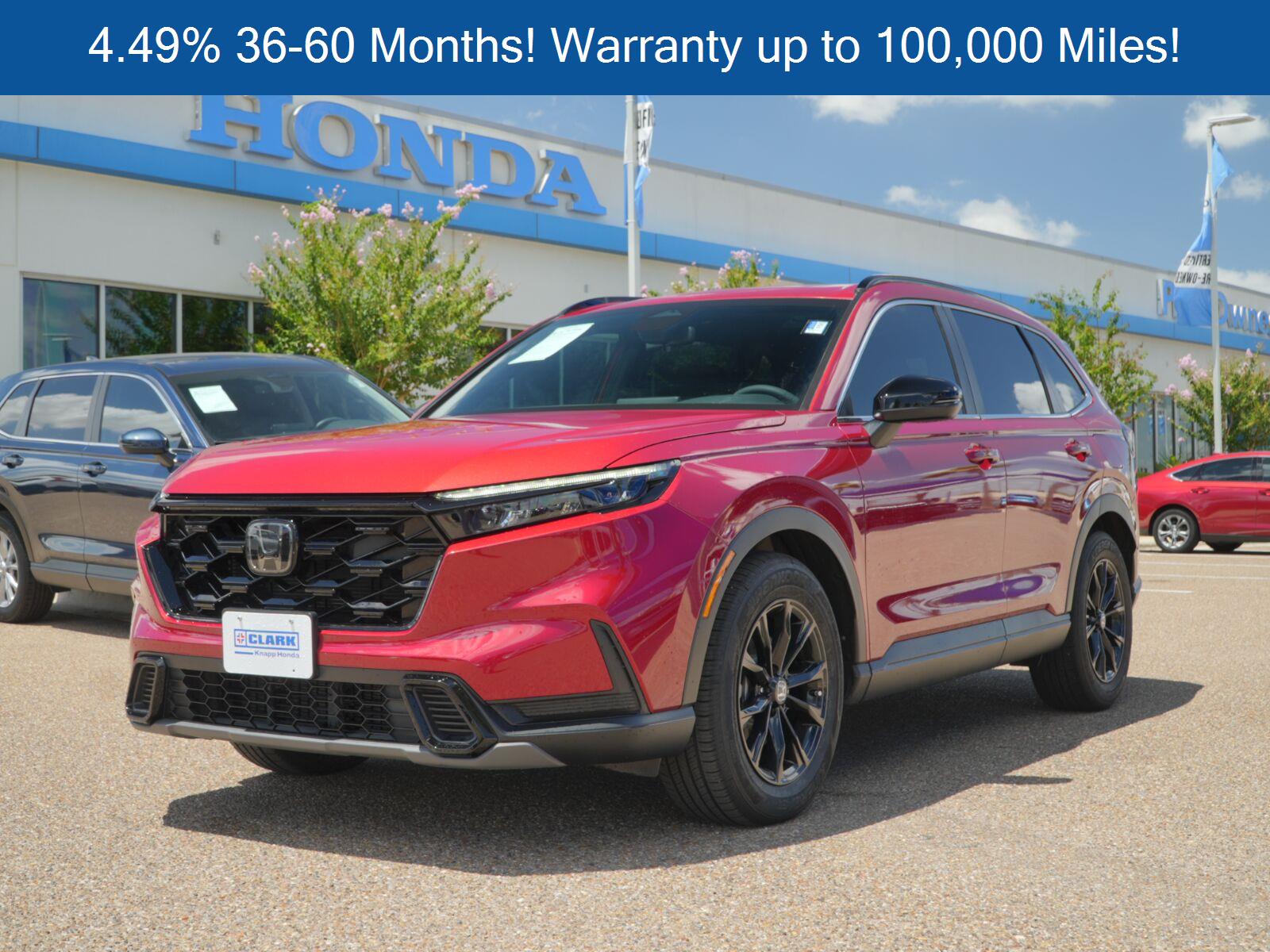 Radiant Red Metallic 2024 Honda CR-V Hybrid SUV / Crossover Front-Wheel Drive 1-Speed Dual Clutch