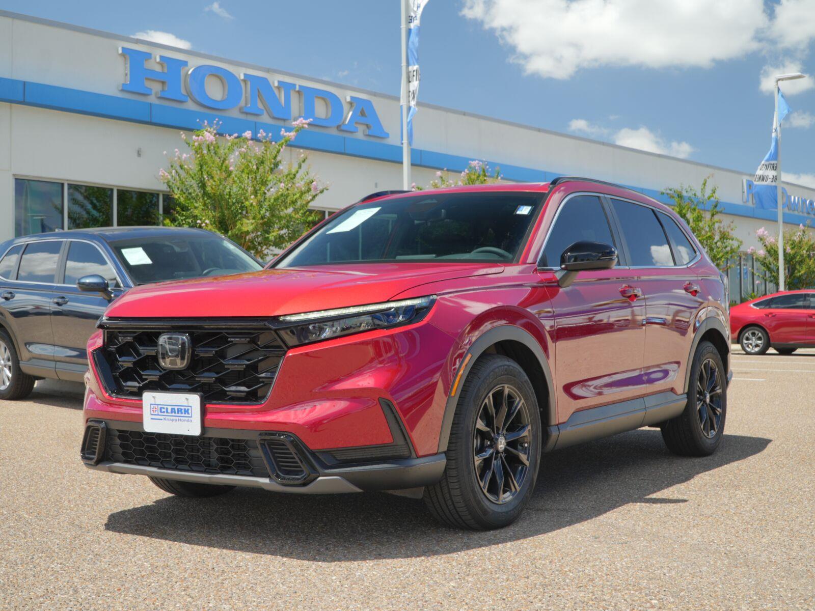 Radiant Red Metallic 2024 Honda CR-V Hybrid SUV / Crossover Front-Wheel Drive 1-Speed Dual Clutch