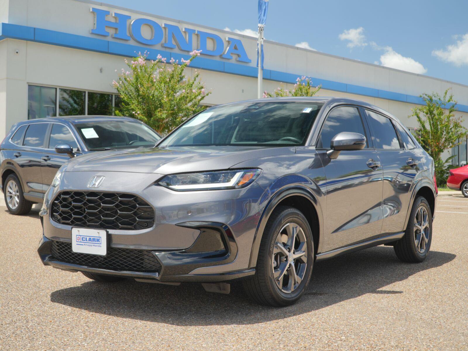 Gray (Modern Steel Metallic) 2025 Honda HR-V SUV / Crossover Front-Wheel Drive Continuously Variable Transmission