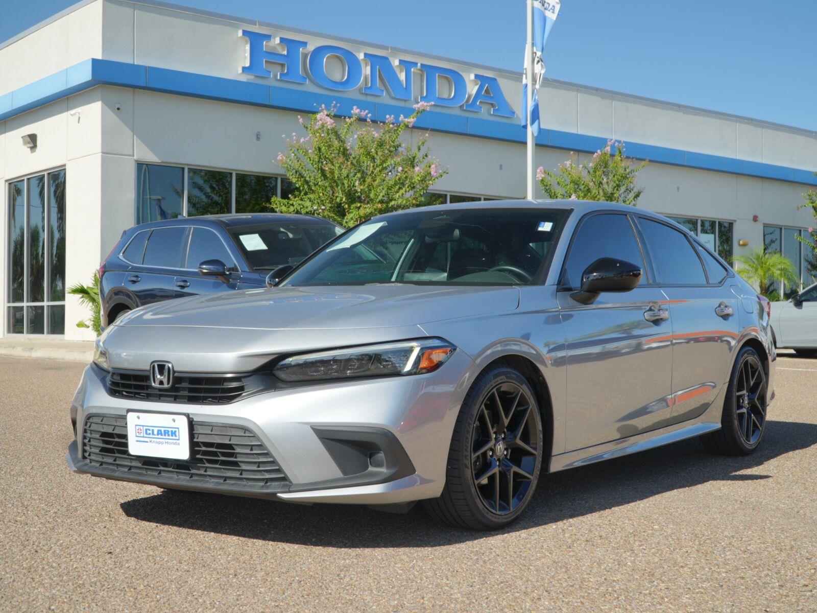 Lunar Silver Metallic 2023 Honda Civic Sedan Front-Wheel Drive 7-Speed CVT