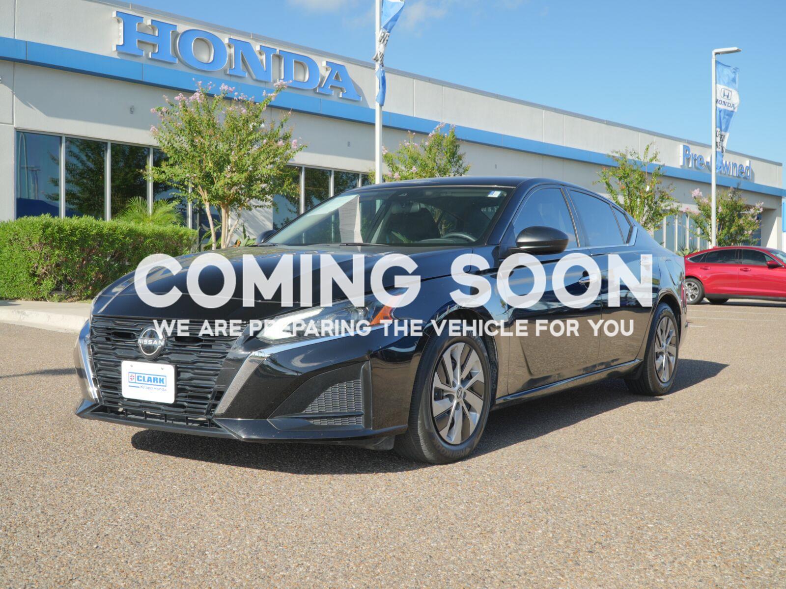 Super Black 2024 Nissan Altima Sedan Front-Wheel Drive Continuously Variable Transmission