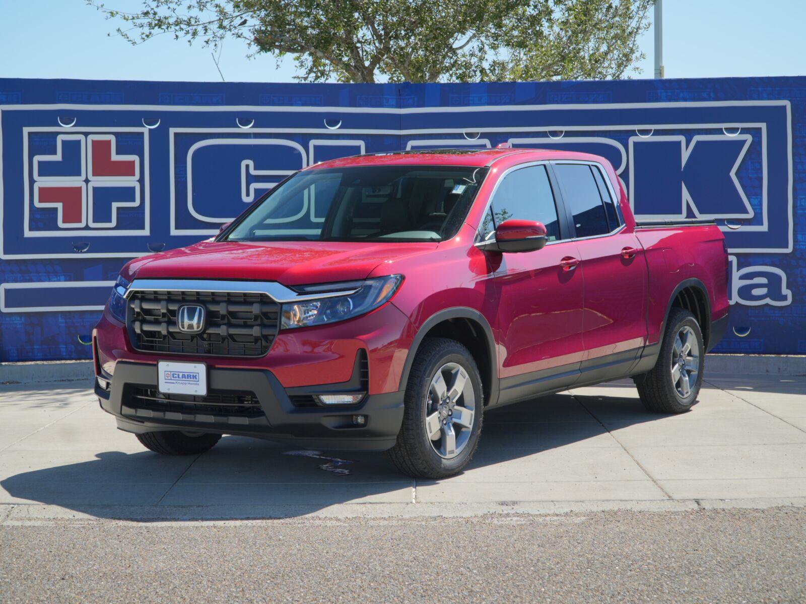 Radiant Red Metallic II 2026 Honda Ridgeline Pickup Truck All-Wheel Drive 9-Speed Automatic