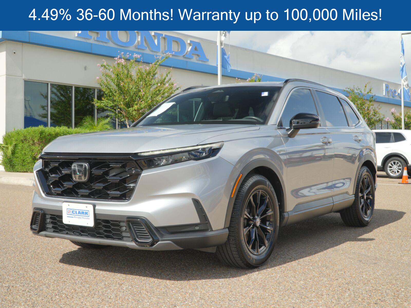 Lunar Silver Metallic 2024 Honda CR-V Hybrid SUV / Crossover Front-Wheel Drive 1-Speed Dual Clutch