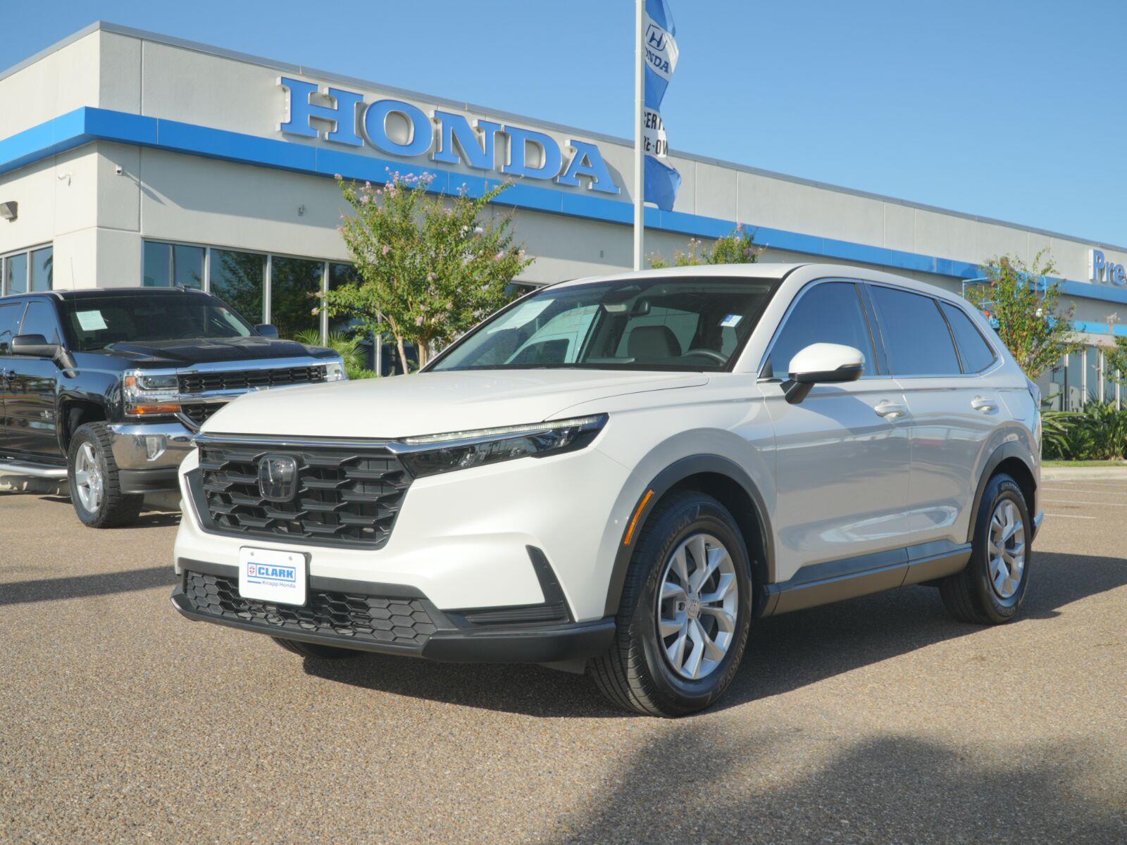 Platinum White Pearl 2025 Honda CR-V SUV / Crossover Front-Wheel Drive Continuously Variable Transmission