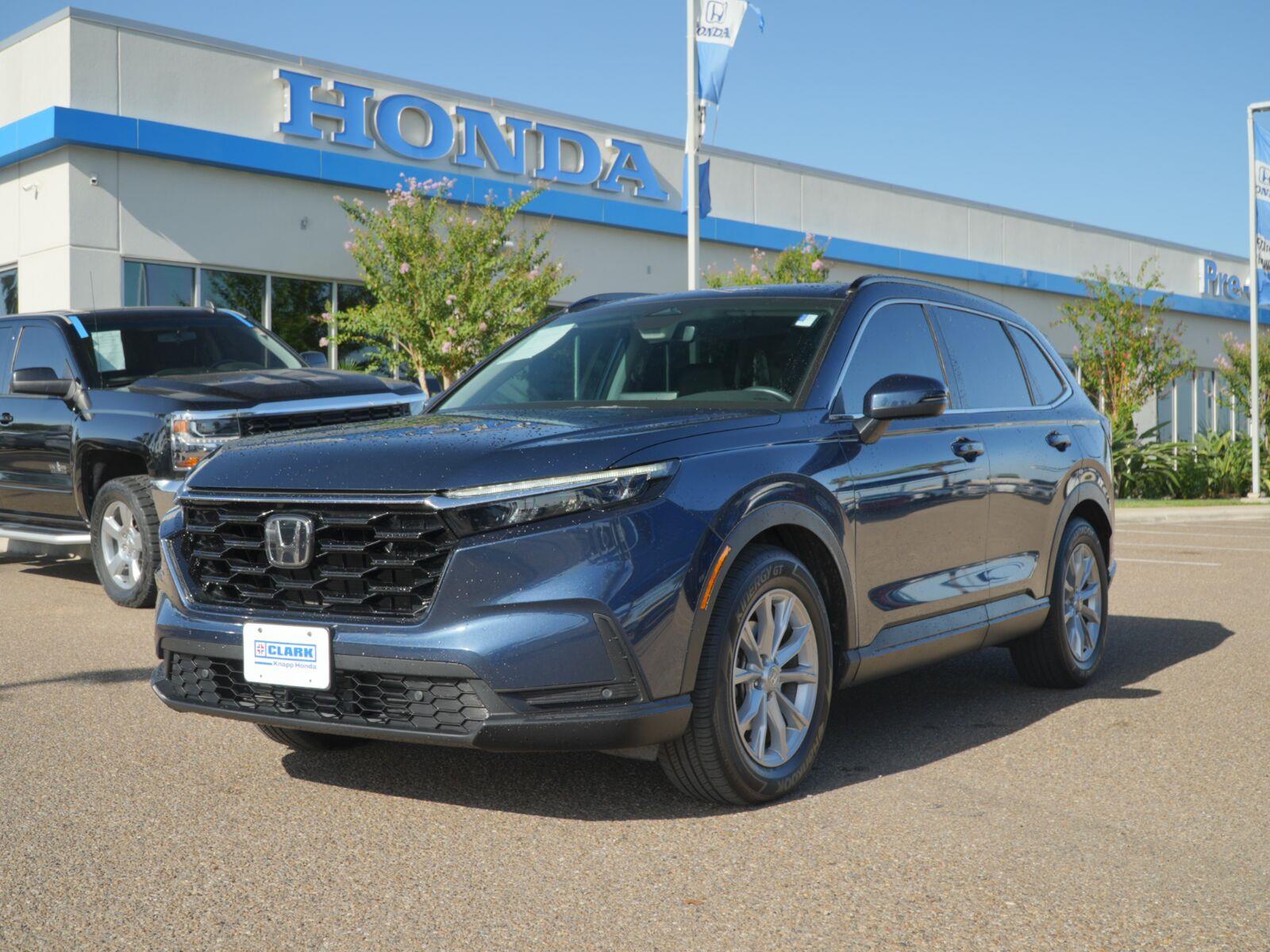 Canyon River Blue Metallic 2024 Honda CR-V SUV / Crossover Front-Wheel Drive Continuously Variable Transmission