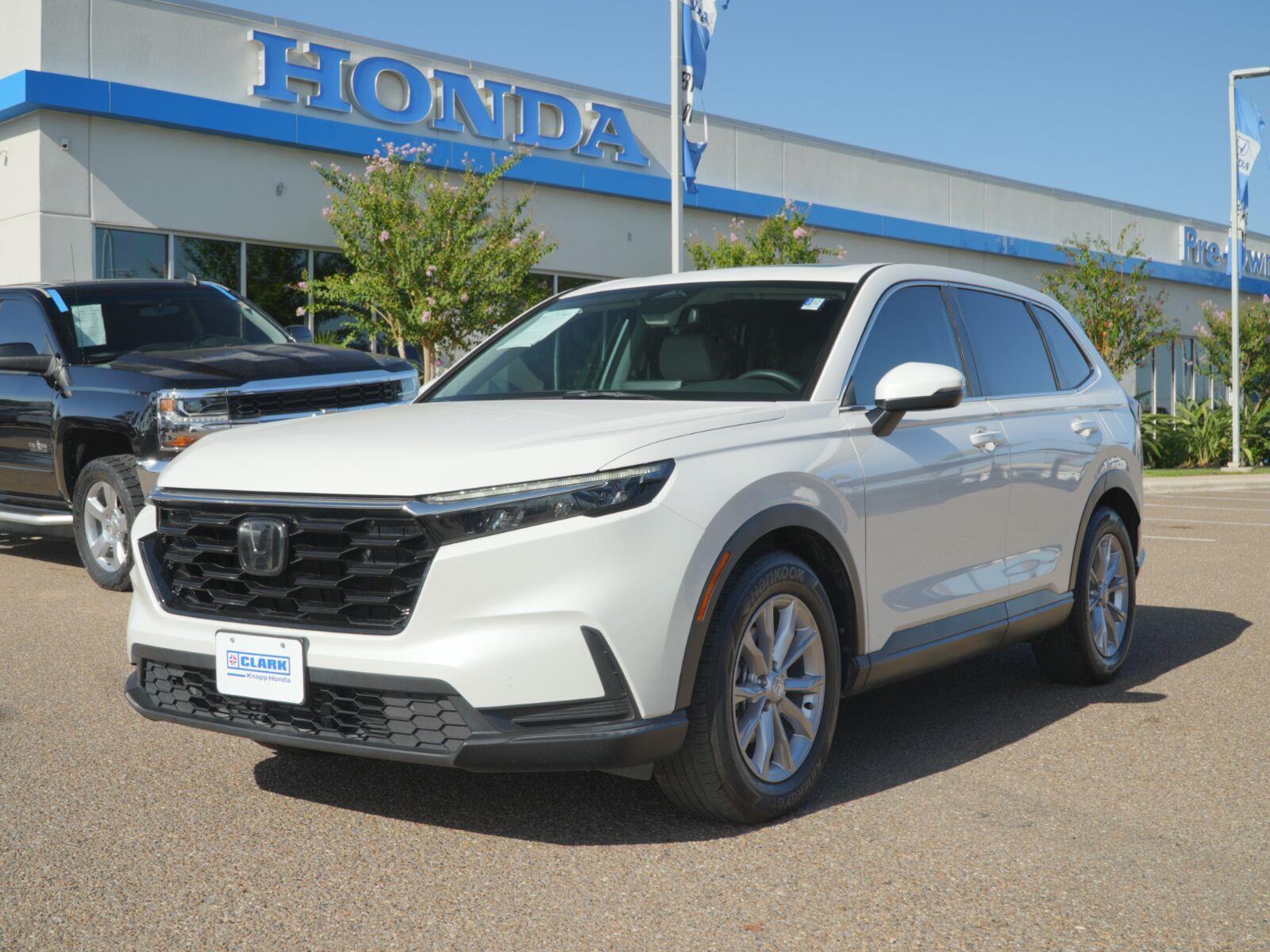 Platinum White Pearl 2024 Honda CR-V SUV / Crossover Front-Wheel Drive Continuously Variable Transmission