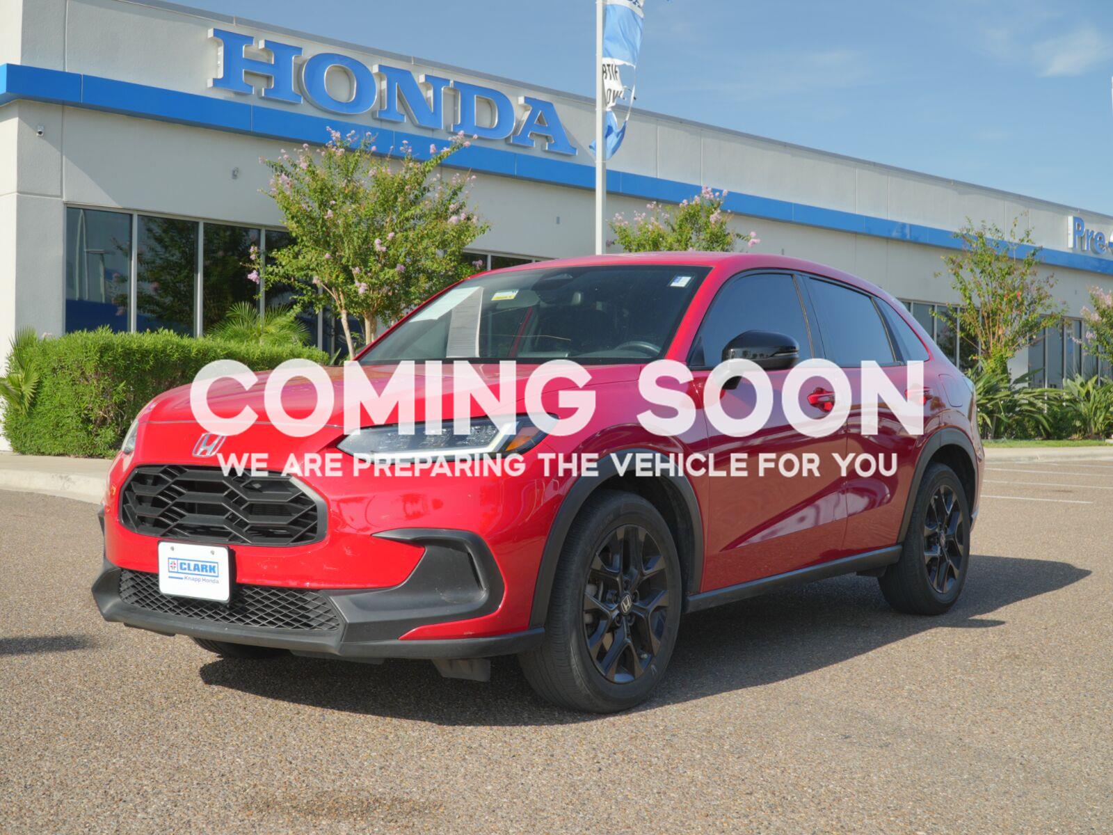 Milano Red 2025 Honda HR-V SUV / Crossover Front-Wheel Drive Continuously Variable Transmission